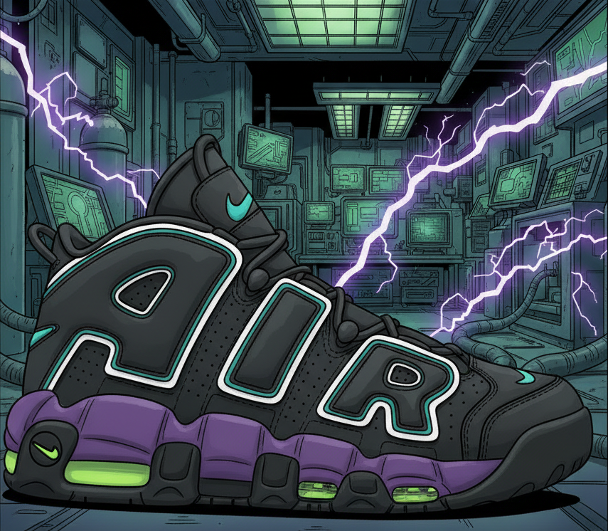 Air Max Uptempo Lab Illustration