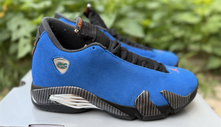 Jordan 14 - Design-Inspired "Florida Gators PE" Custom Tributes - AJ14FLGATPE-1410