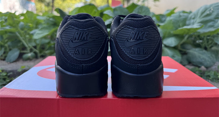 Air Max 90 Design-Inspired - "Triple Black" "Black" Custom Tribute - AM90-TRIBLK-001