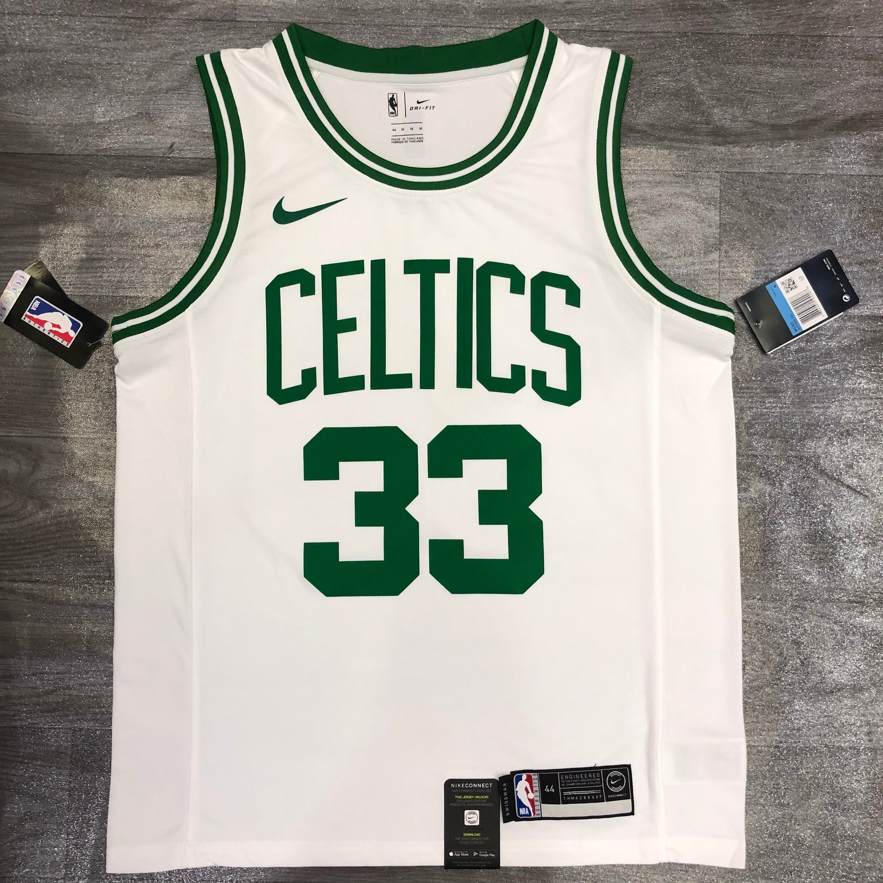 Boston Celtics — Larry Bird #33  Jersey (White)