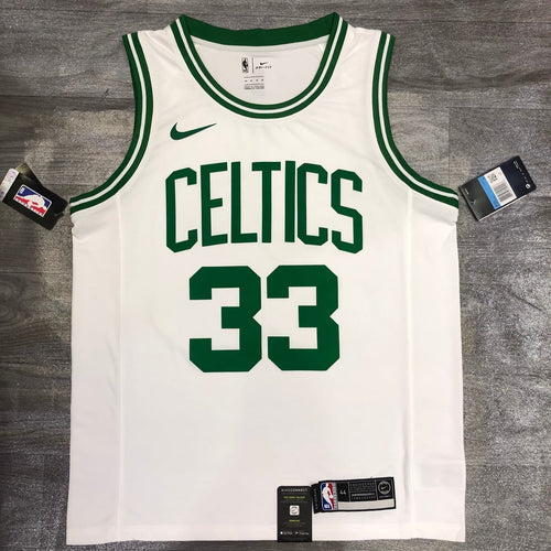 Boston Celtics — Larry Bird 33 Jersey (White) - Sole Revival and Redemption LLC