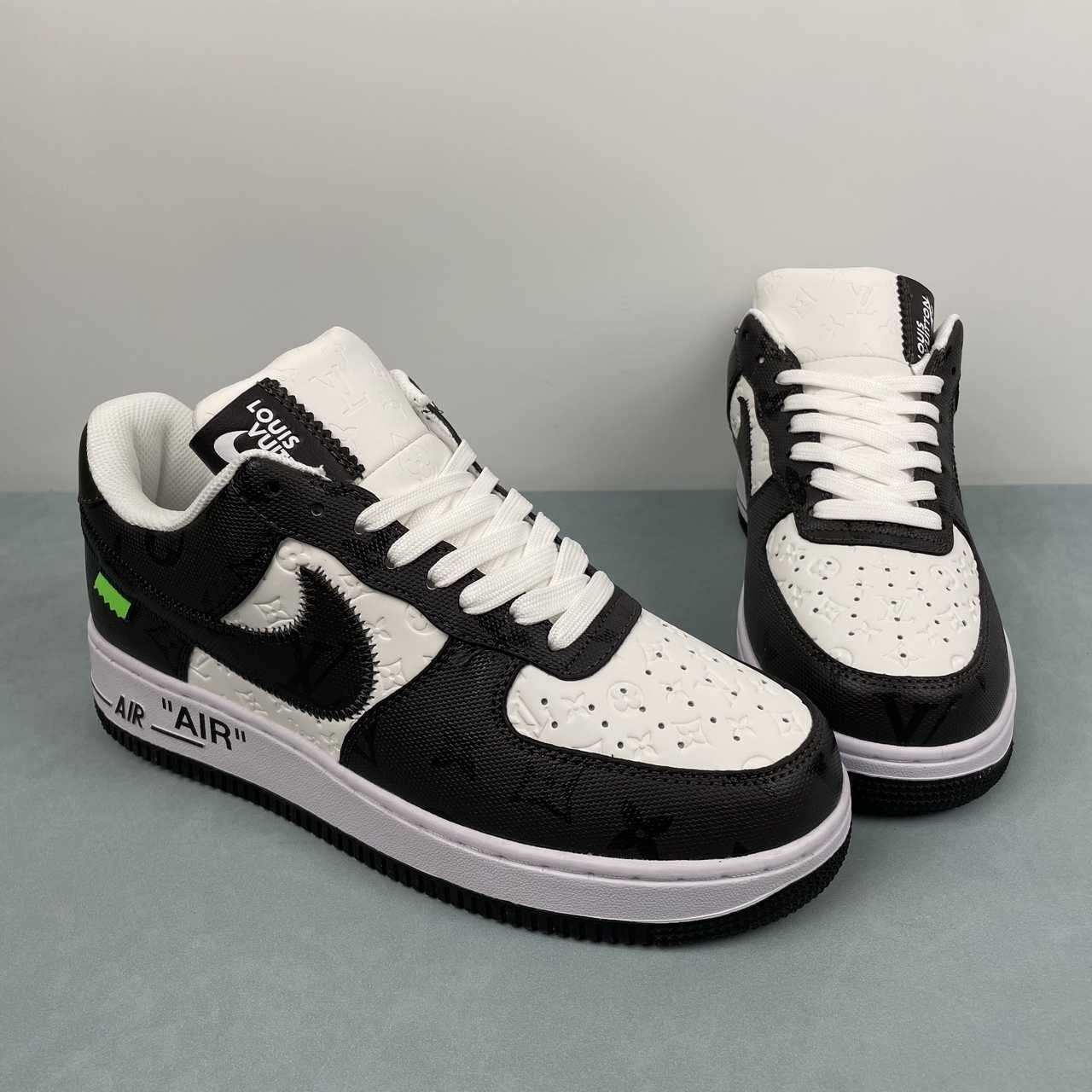 Air Force 1 Low – Design-Inspired “Virgil's: Off‑White" Pack - Grey / Yellow / White / Blue Custom Tribute Build AF1-002