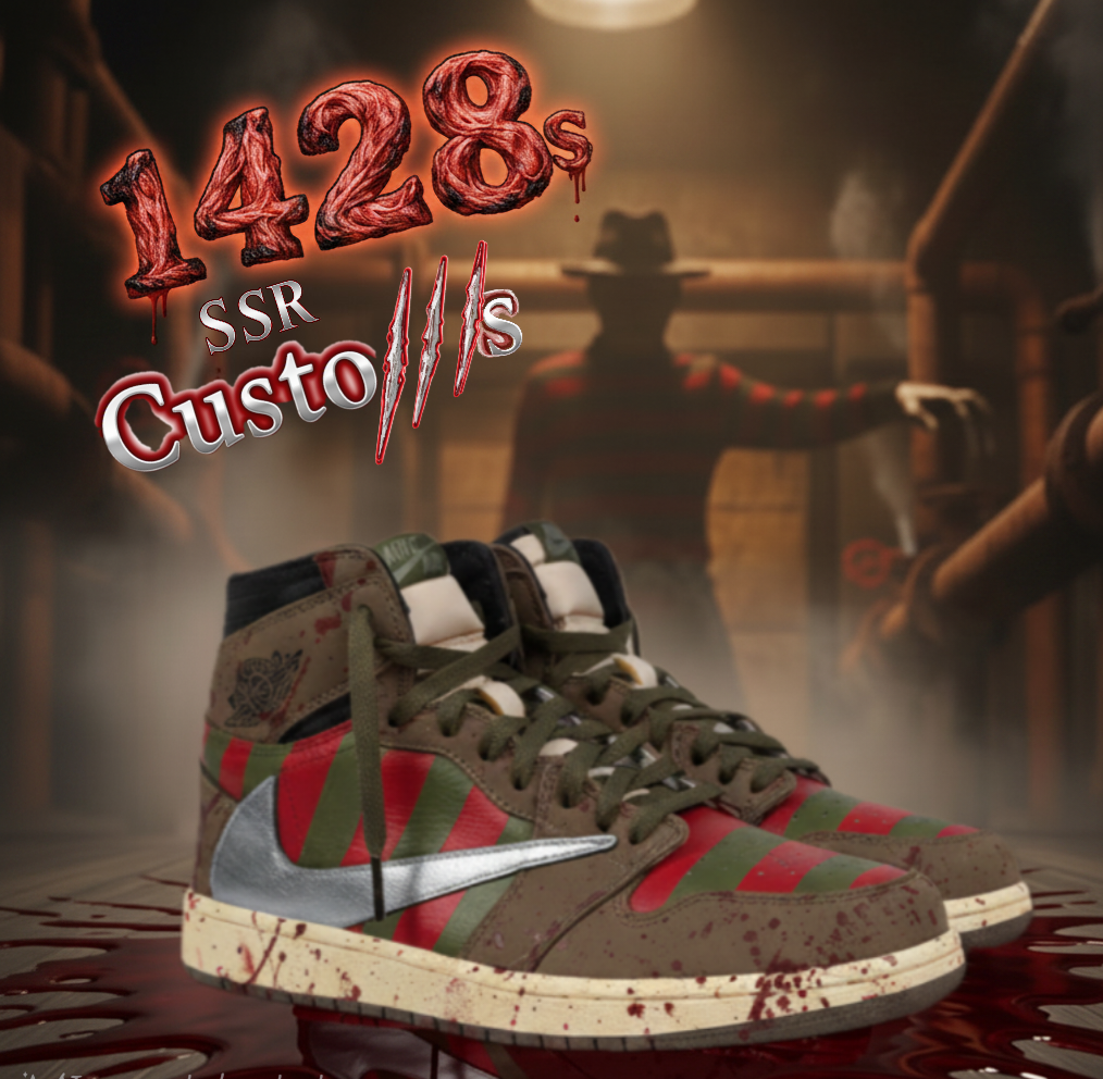 Customized In House designed: Elm St. AJ-TS 1428s (limited build of 1428) Made to Order