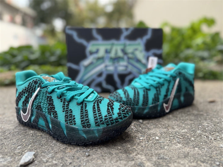Nike Ja 3 - Design-Inspired "Turbo Green" Custom Tribute - JA3-TBG-007