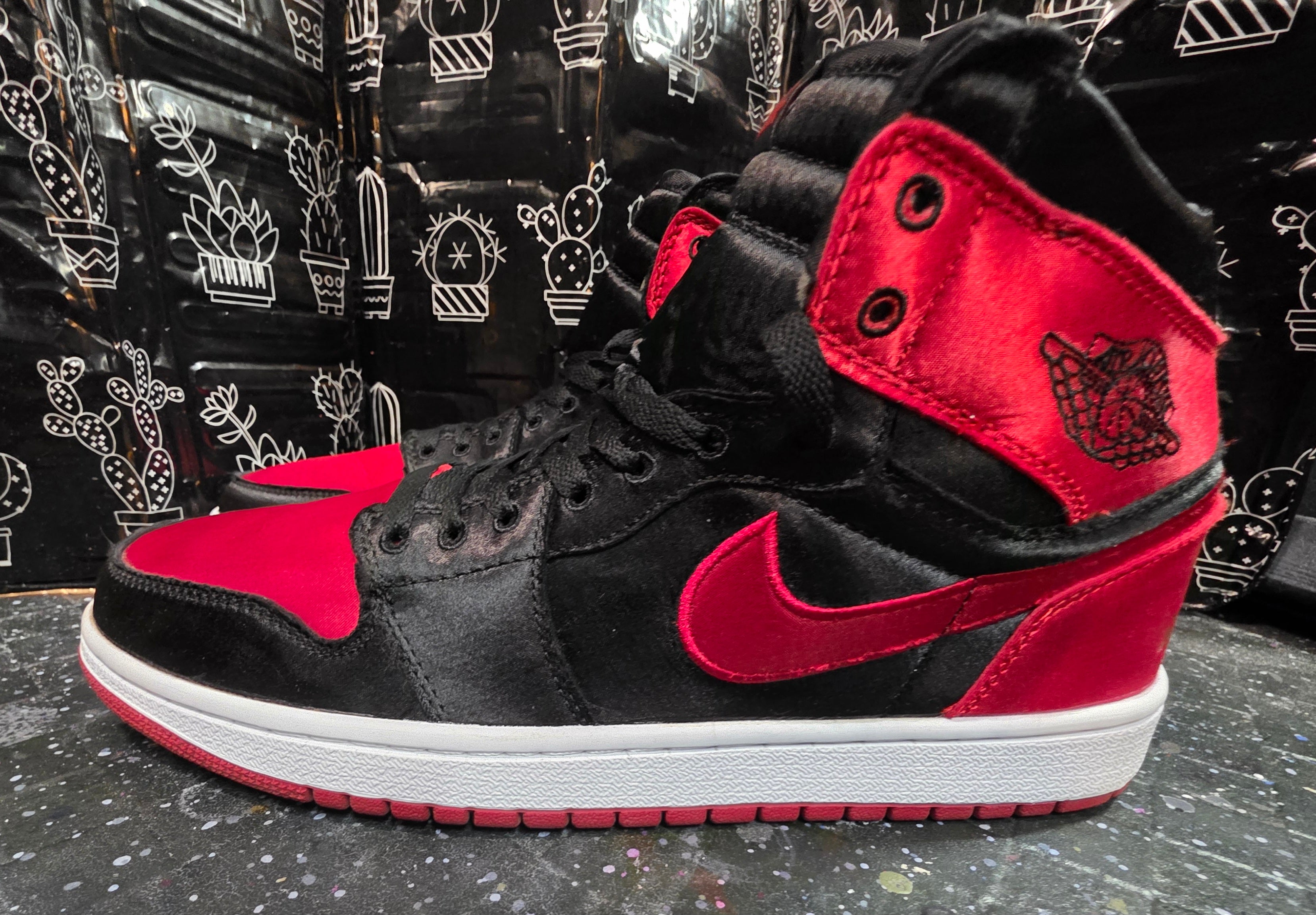 Jordan 1 High “Satins” — Design Inspired — US 11