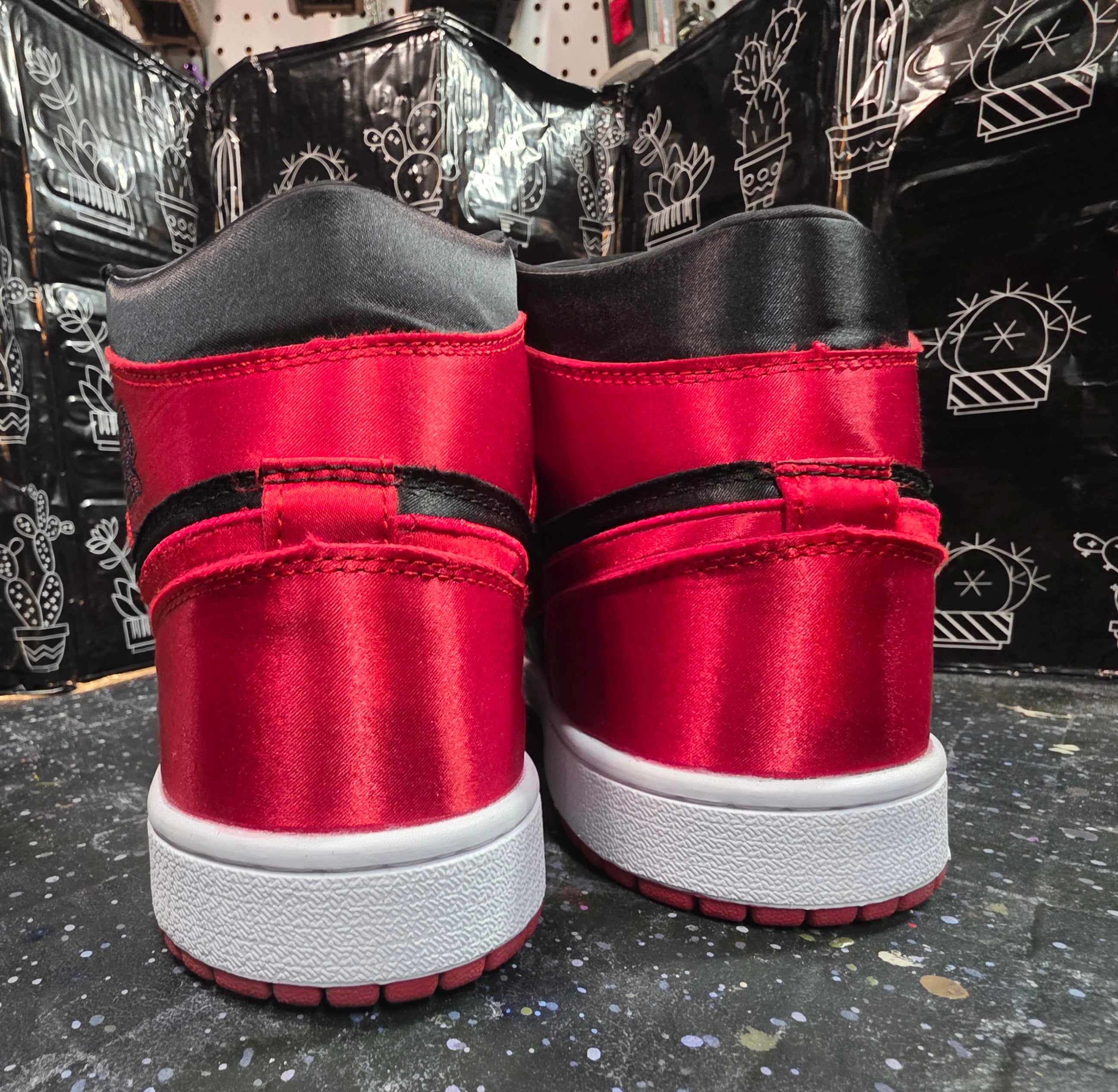 Jordan 1 High “Satins” — Design Inspired — US 11
