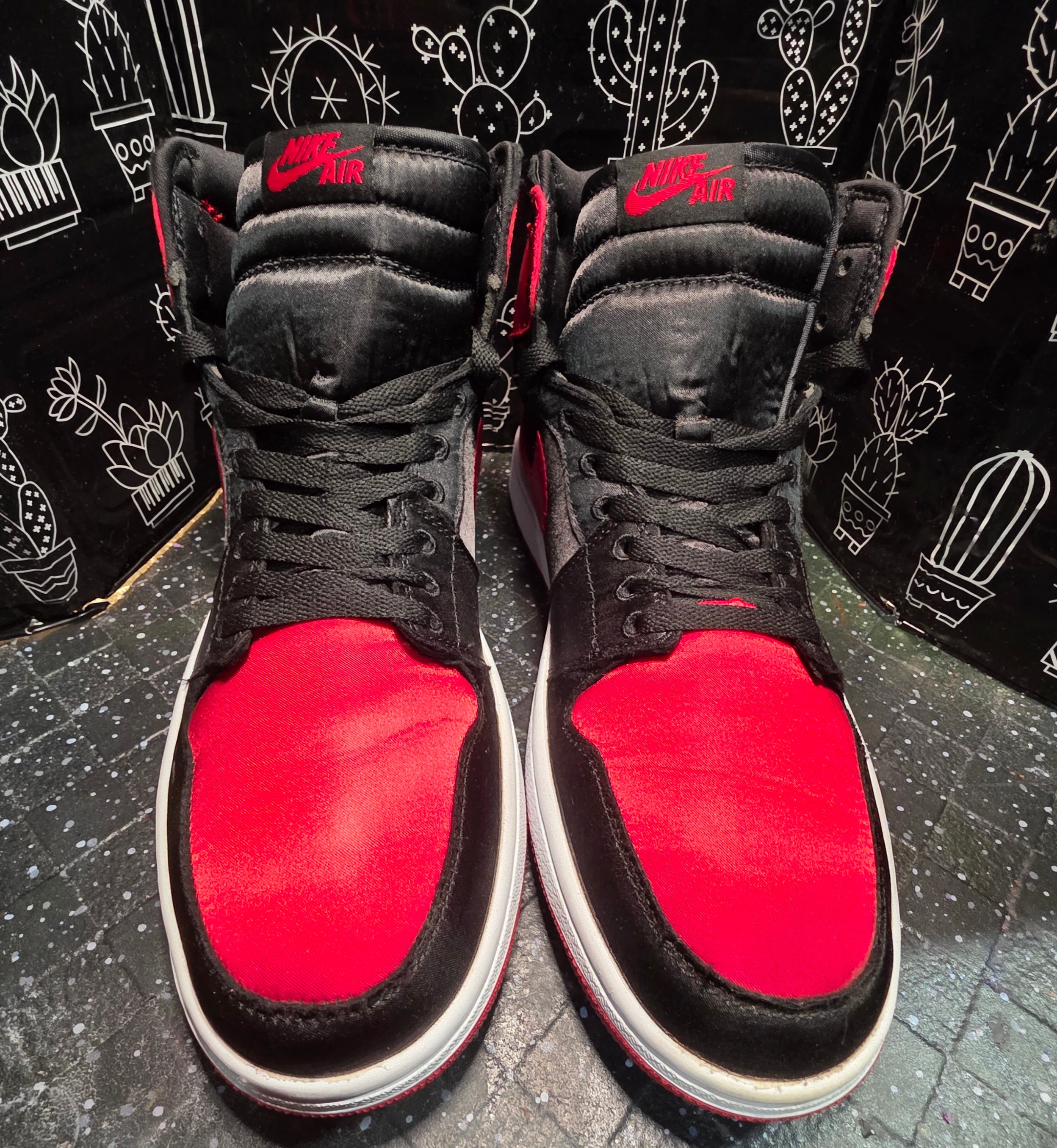 Jordan 1 High “Satins” — Design Inspired — US 11