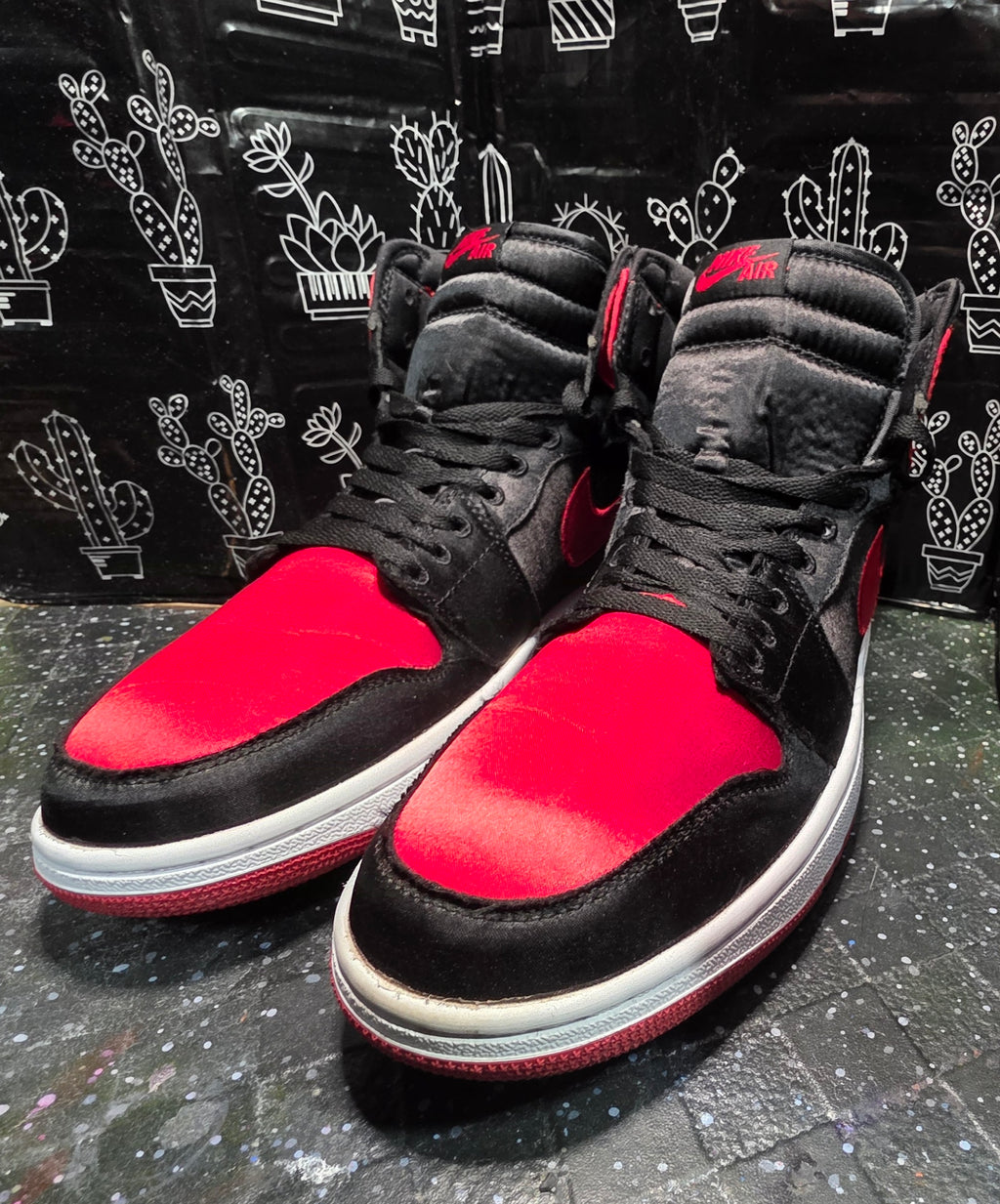 Jordan 1 High “Satins” — Design Inspired — US 11