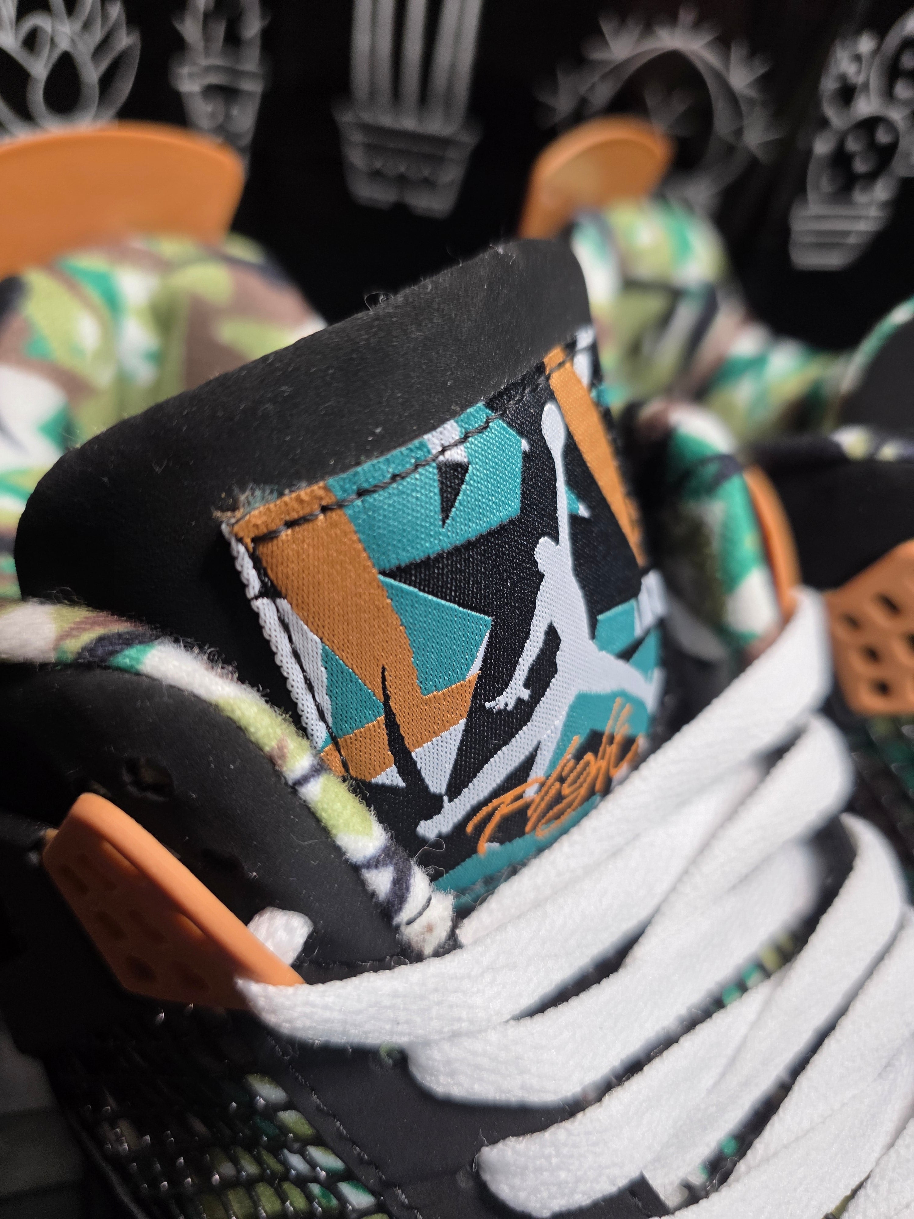 Jordan 4 “Bamboos” — Design Inspired — US 11 — New