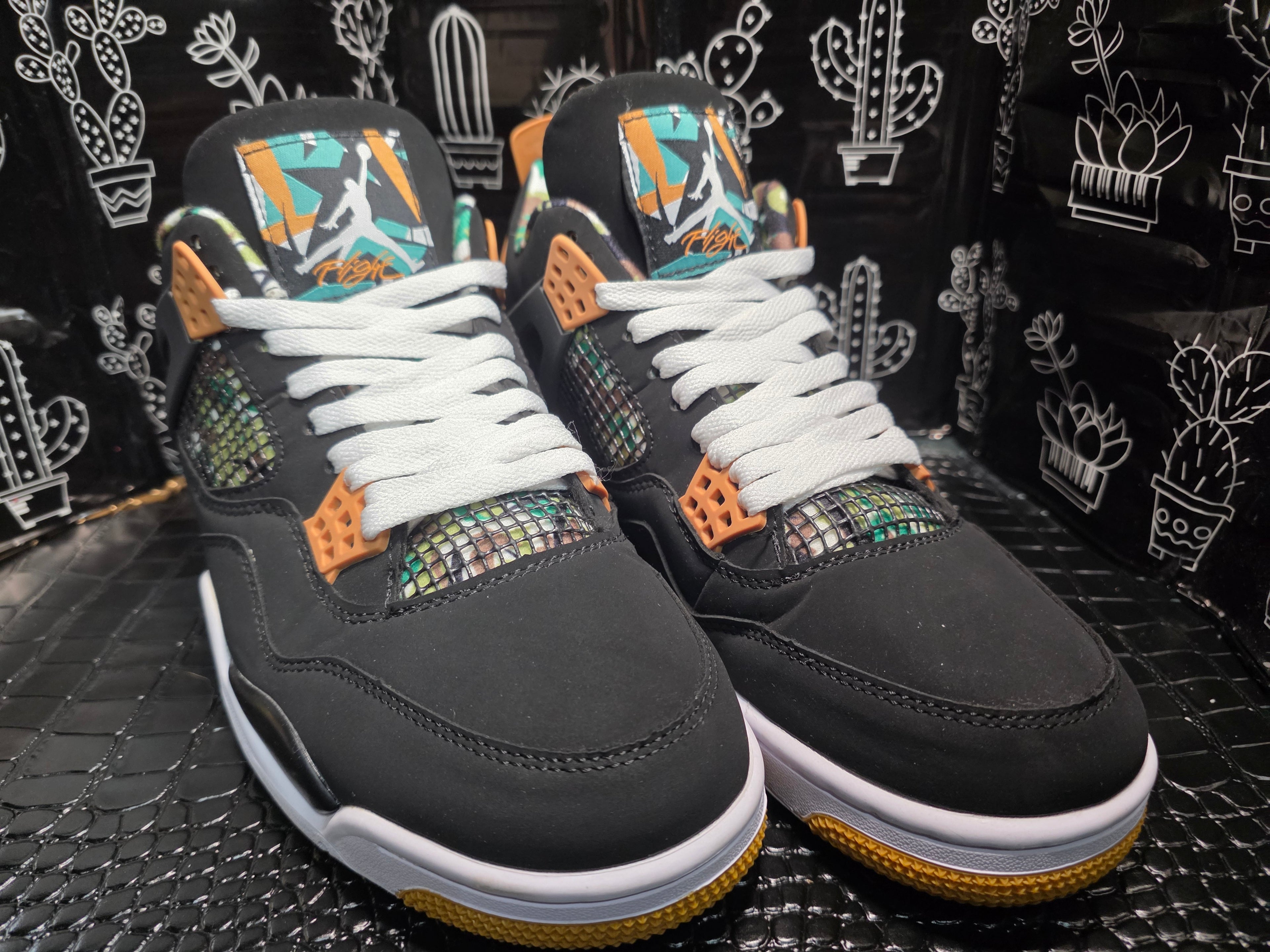 Jordan 4 “Bamboos” — Design Inspired — US 11 — New