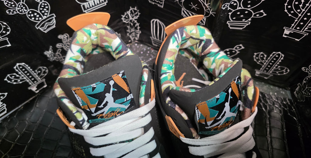 Jordan 4 “Bamboos” — Design Inspired — US 11 — New