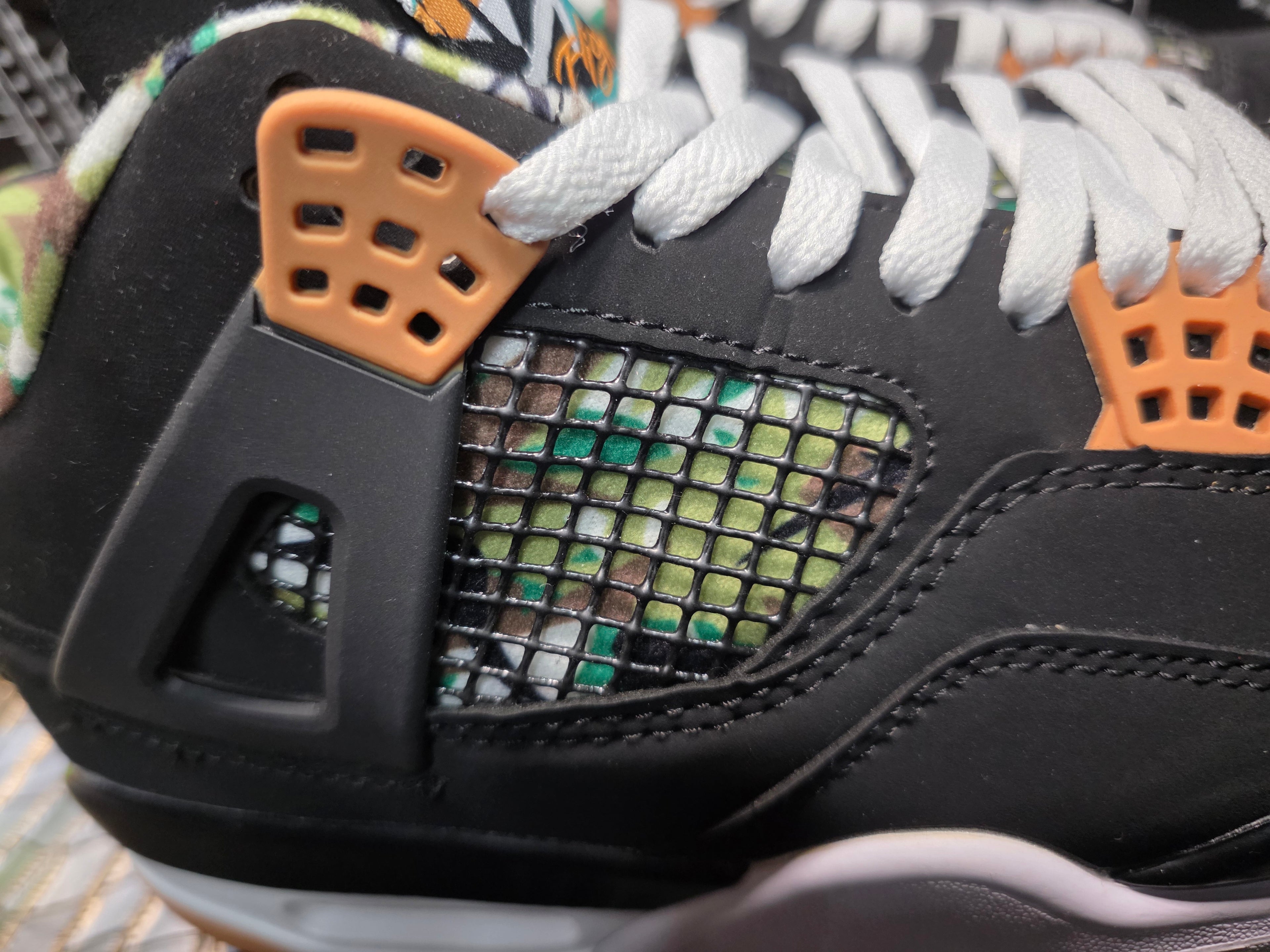 Jordan 4 “Bamboos” — Design Inspired — US 11 — New