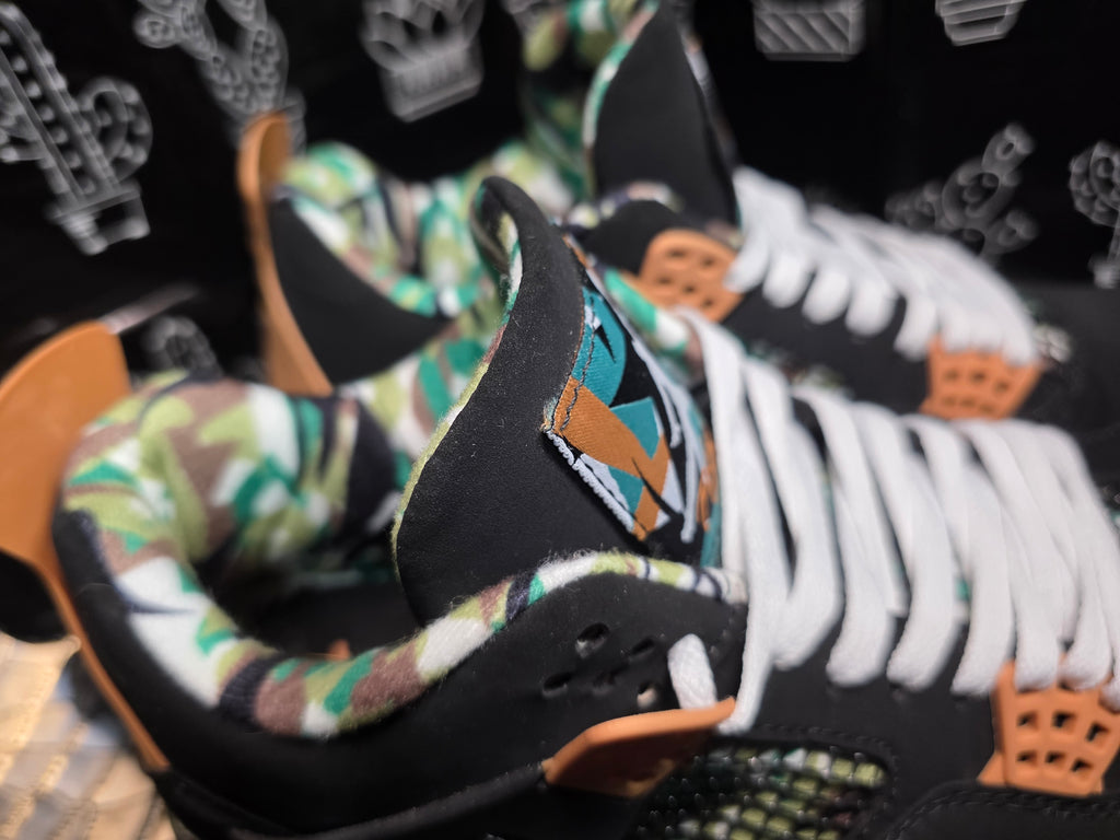 Jordan 4 “Bamboos” — Design Inspired — US 11 — New