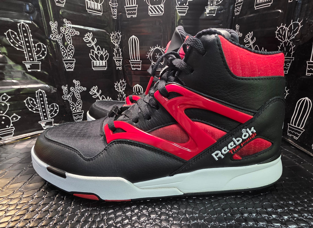 Reebok Pump Omni Zone II “Anuel AA” — Authentic — Black/Red — US 11