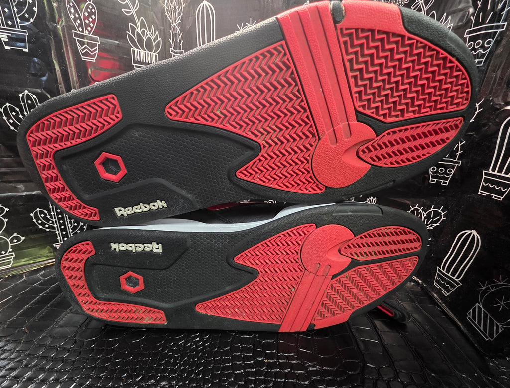 Reebok Pump Omni Zone II “Anuel AA” — Authentic — Black/Red — US 11
