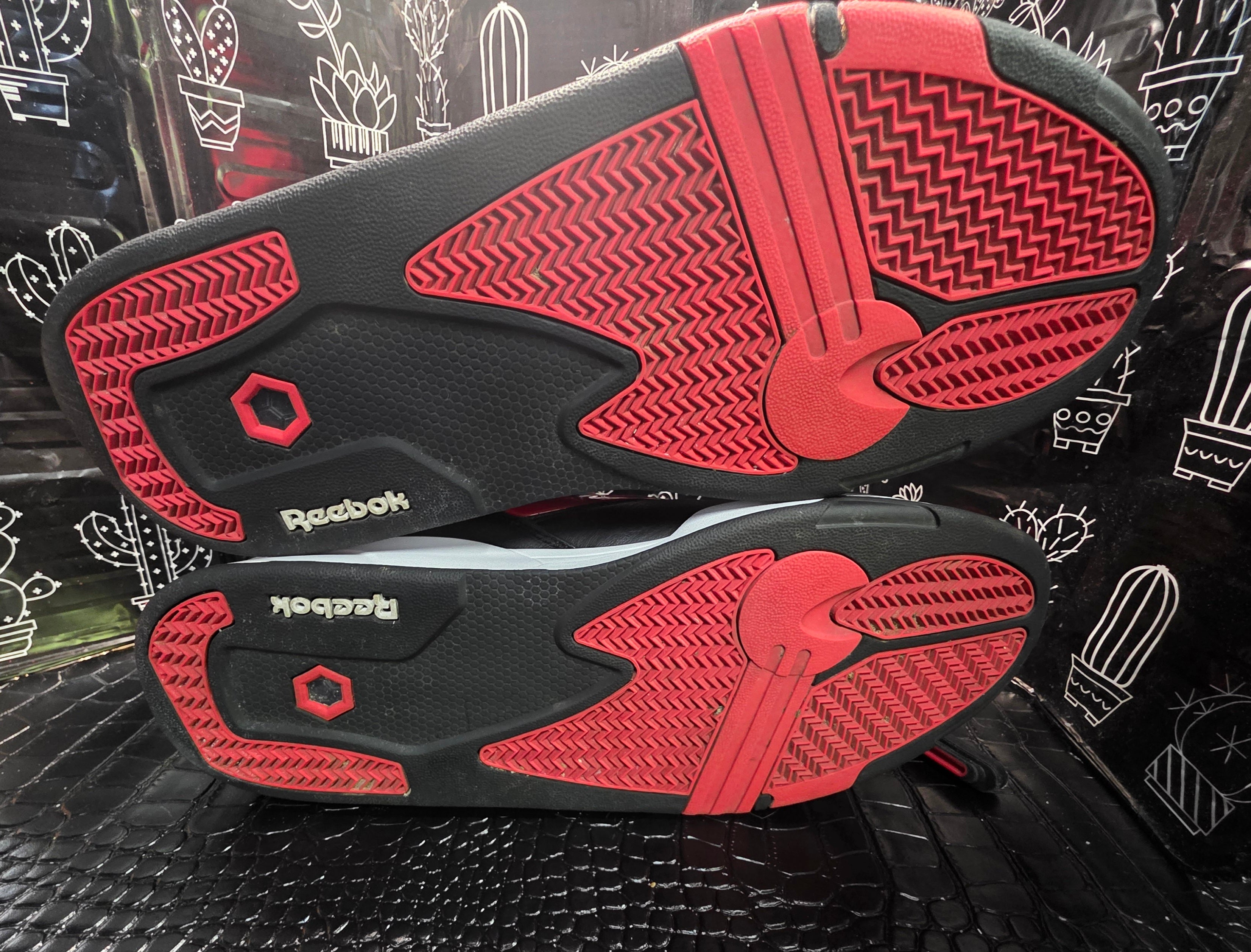 Reebok Pump Omni Zone II “Anuel AA” — Authentic — Black/Red — US 11