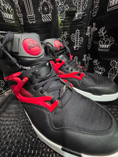 Reebok Pump Omni Zone II “Anuel AA” — Authentic — Black/Red — US 11