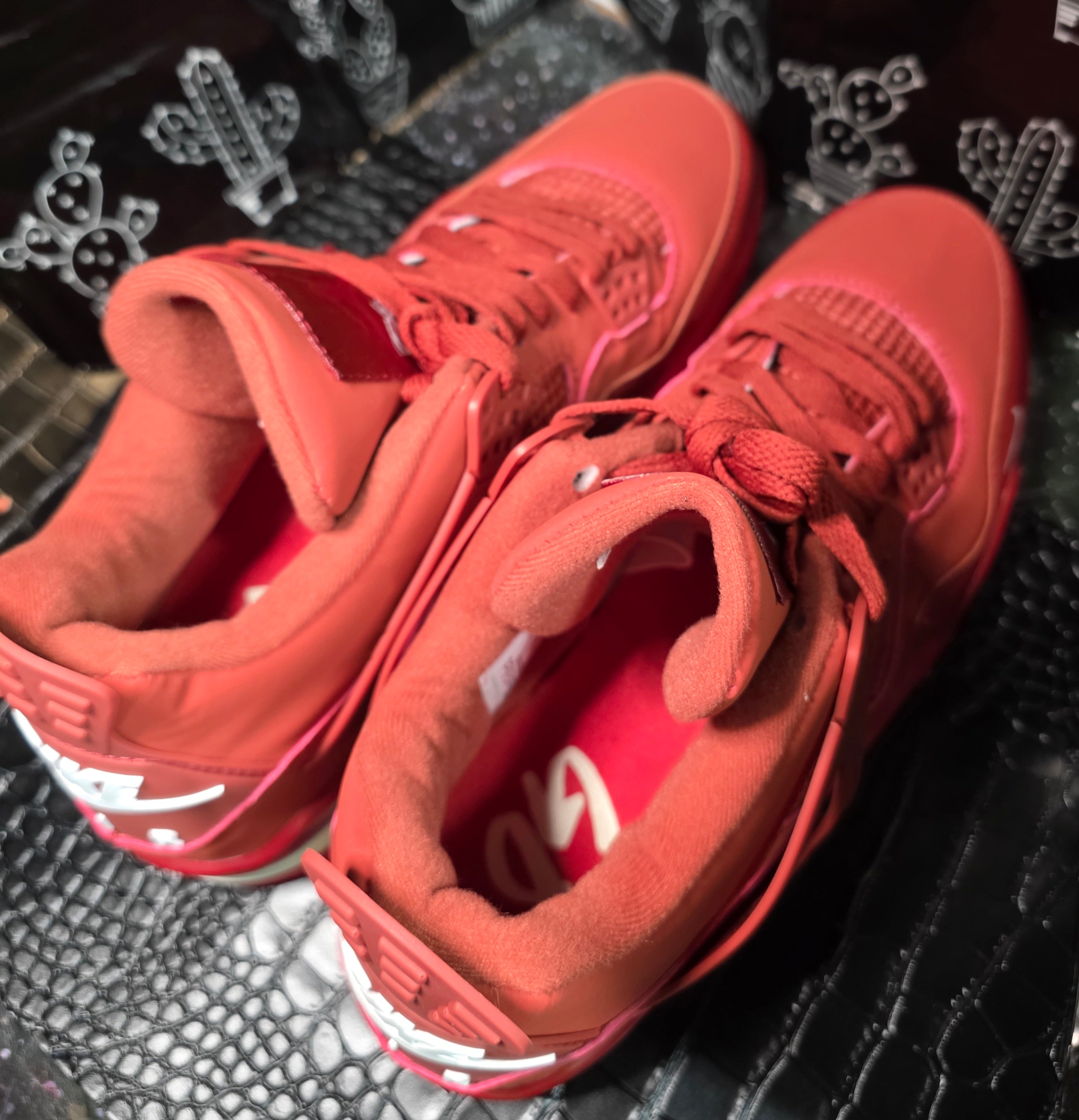 Jordan 4 “Bricks” — Design Inspired — US 11 — New