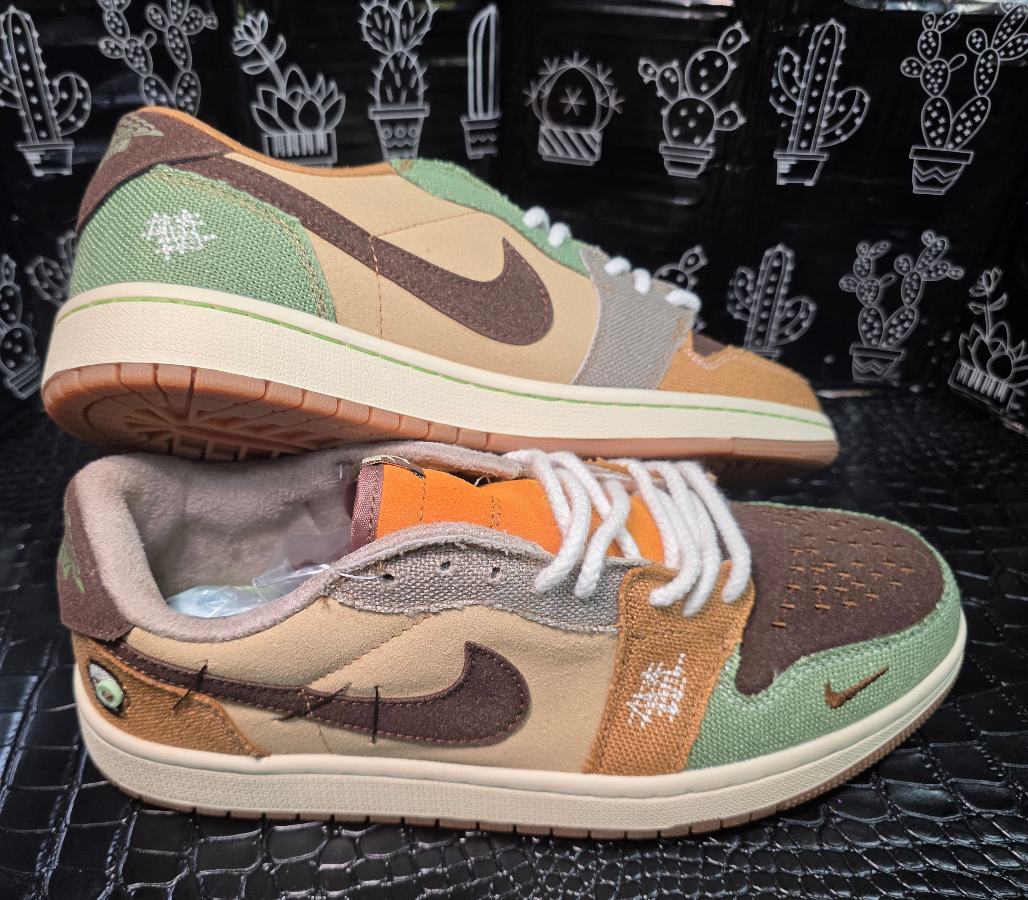 Jordan 1 Low “Zion Williamson Voodoo” Inspired – Everyday Lineup – US 11 – New