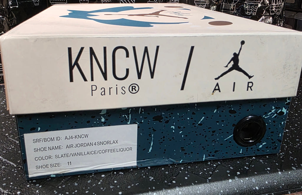 Jordan 4 “Pokémon – Snorlax Inspired” – Fantasy Lineup – US 11 – New – Character Box Included