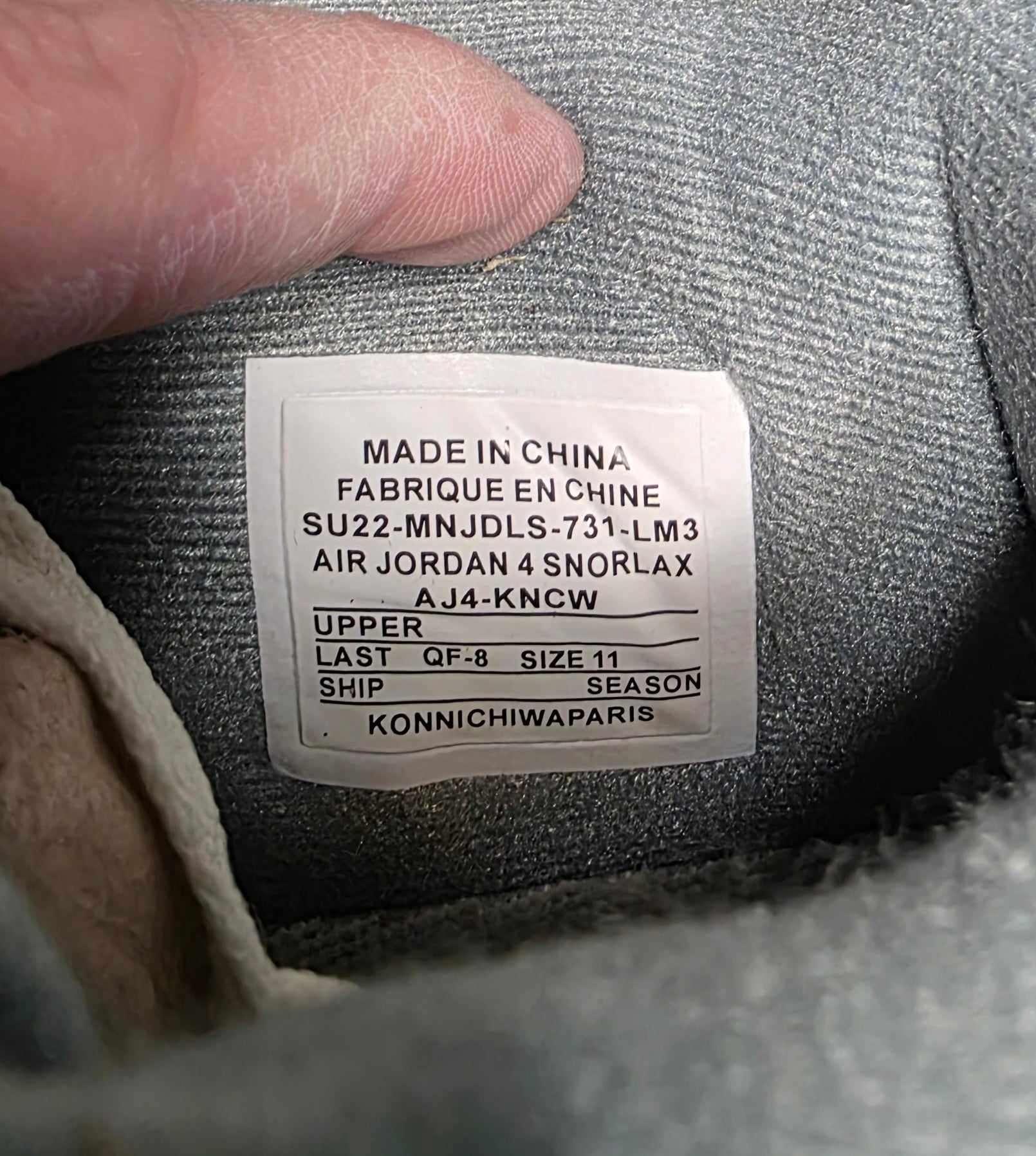 Jordan 4 “Pokémon – Snorlax Inspired” – Fantasy Lineup – US 11 – New – Character Box Included