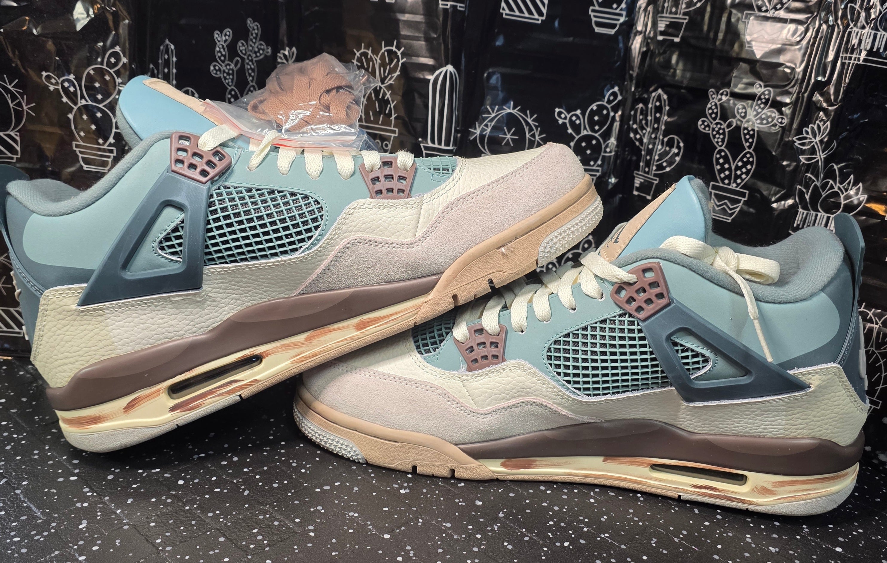 Jordan 4 “Pokémon – Snorlax Inspired” – Fantasy Lineup – US 11 – New – Character Box Included