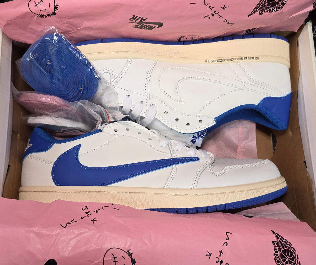 Jordan 1 Low Design Inspired “Travis Scott x New Fragments” — Quality Build — US 11