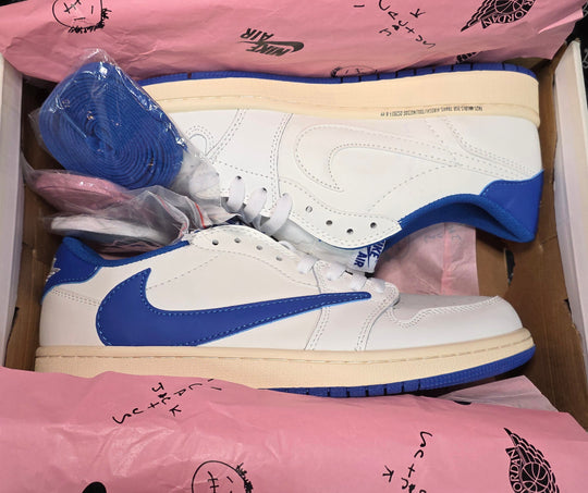 Jordan 1 Low Design Inspired “Travis Scott x New Fragments” — Quality Build — US 11