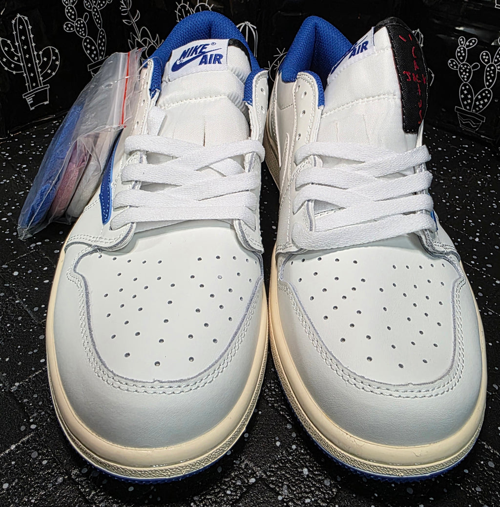Jordan 1 Low Design Inspired “Travis Scott x New Fragments” — Quality Build — US 11