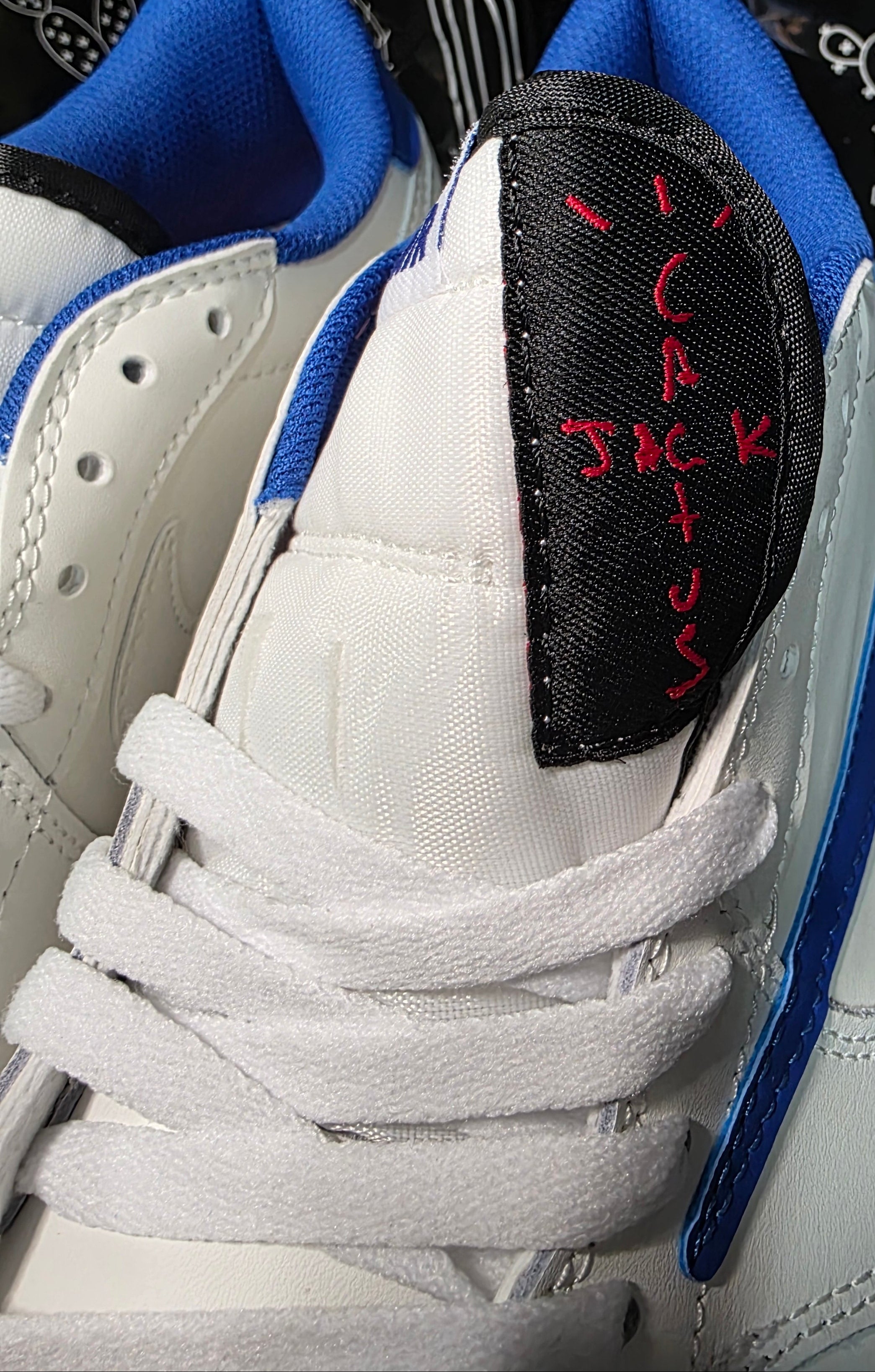 Jordan 1 Low Design Inspired “Travis Scott x New Fragments” — Quality Build — US 11