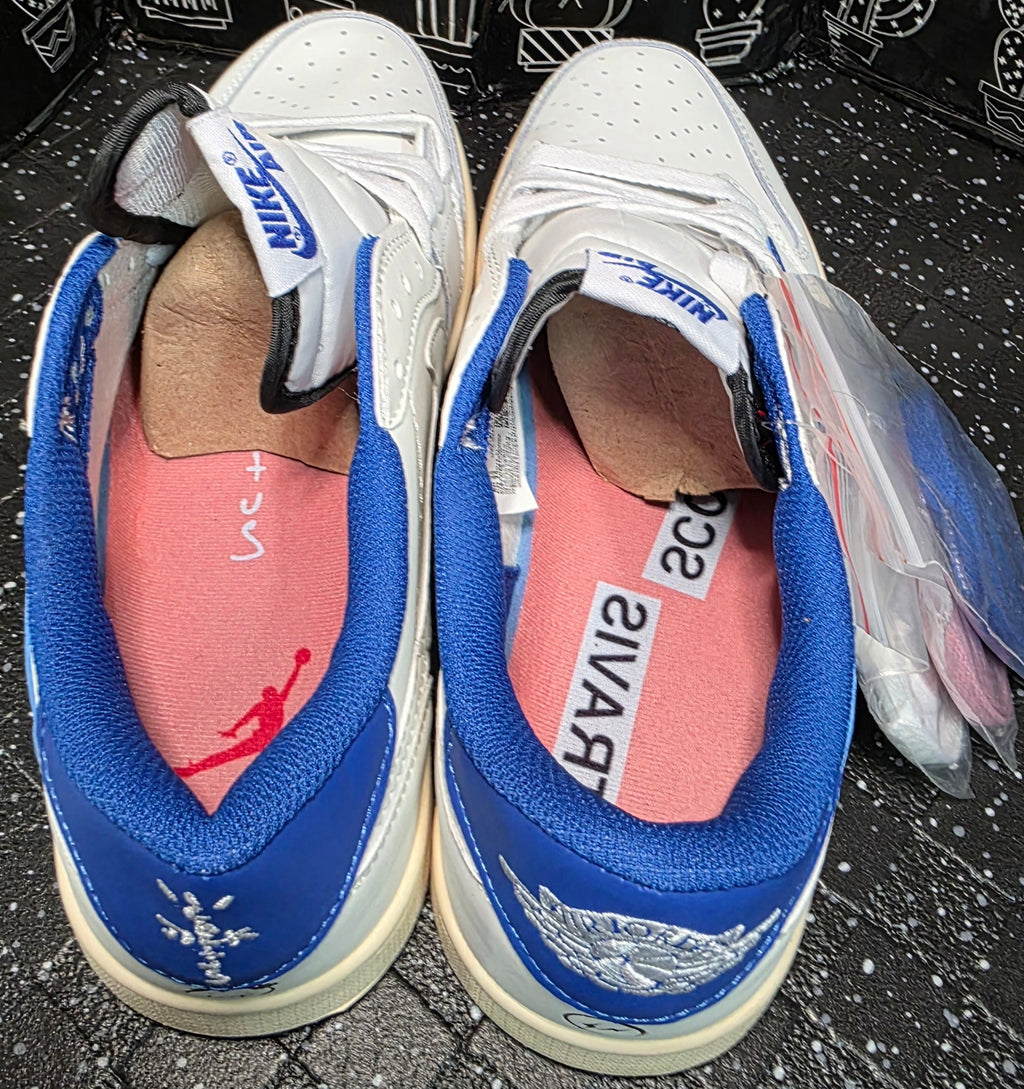 Jordan 1 Low Design Inspired “Travis Scott x New Fragments” — Quality Build — US 11