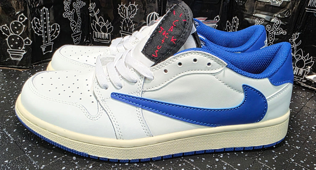 Jordan 1 Low Design Inspired “Travis Scott x New Fragments” — Quality Build — US 11