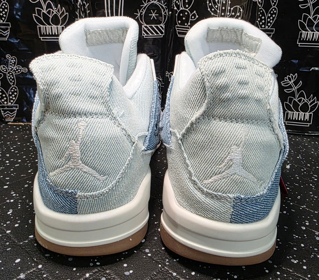 Jordan 4 “New Denims.” Inspired Design US 8 — New (Non original Box)