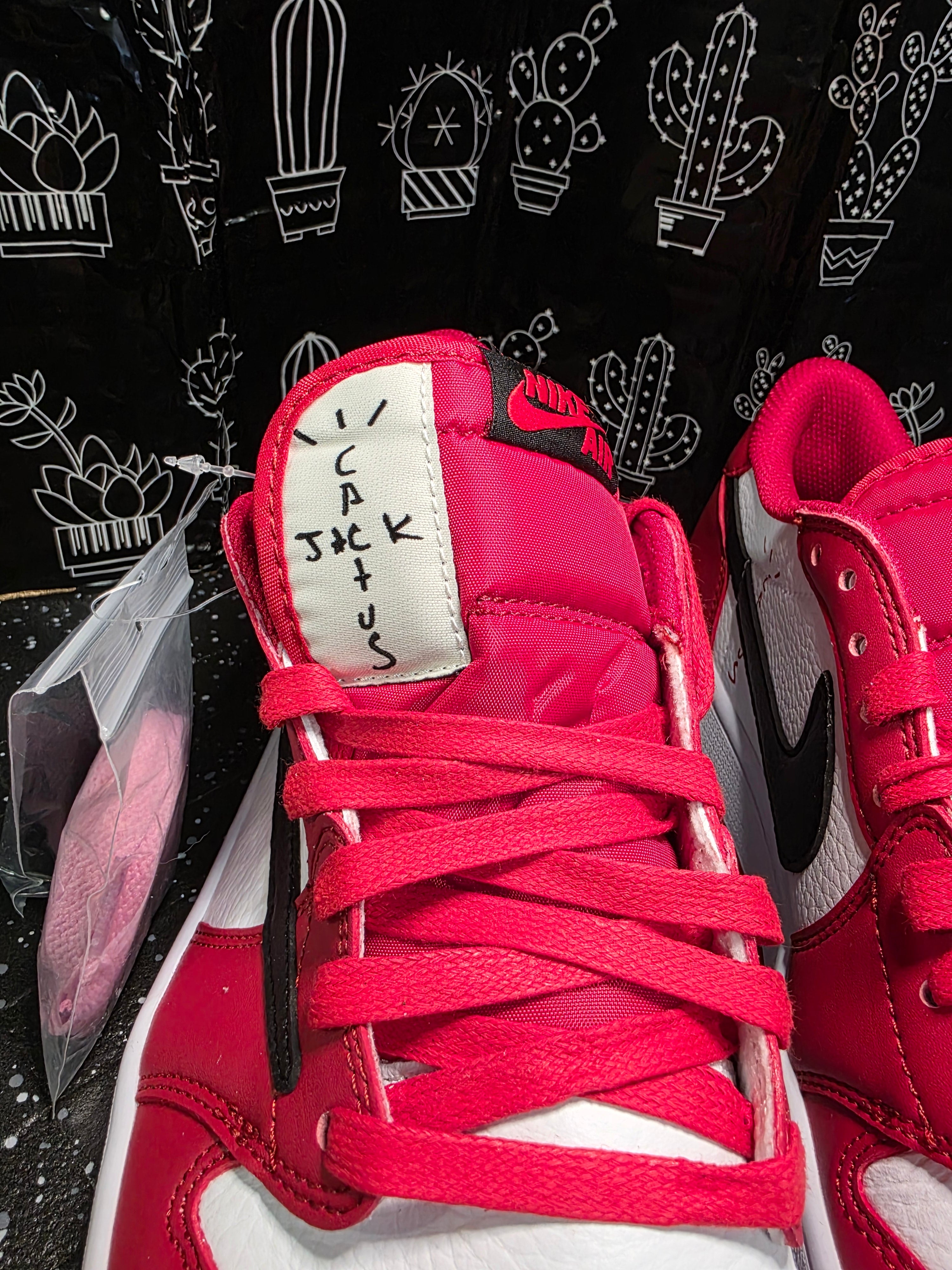 Jordan 1 Low “Travis Scott Inspired Design – Chicago.”  Fantasy Colorway —  US 11 &12 — New