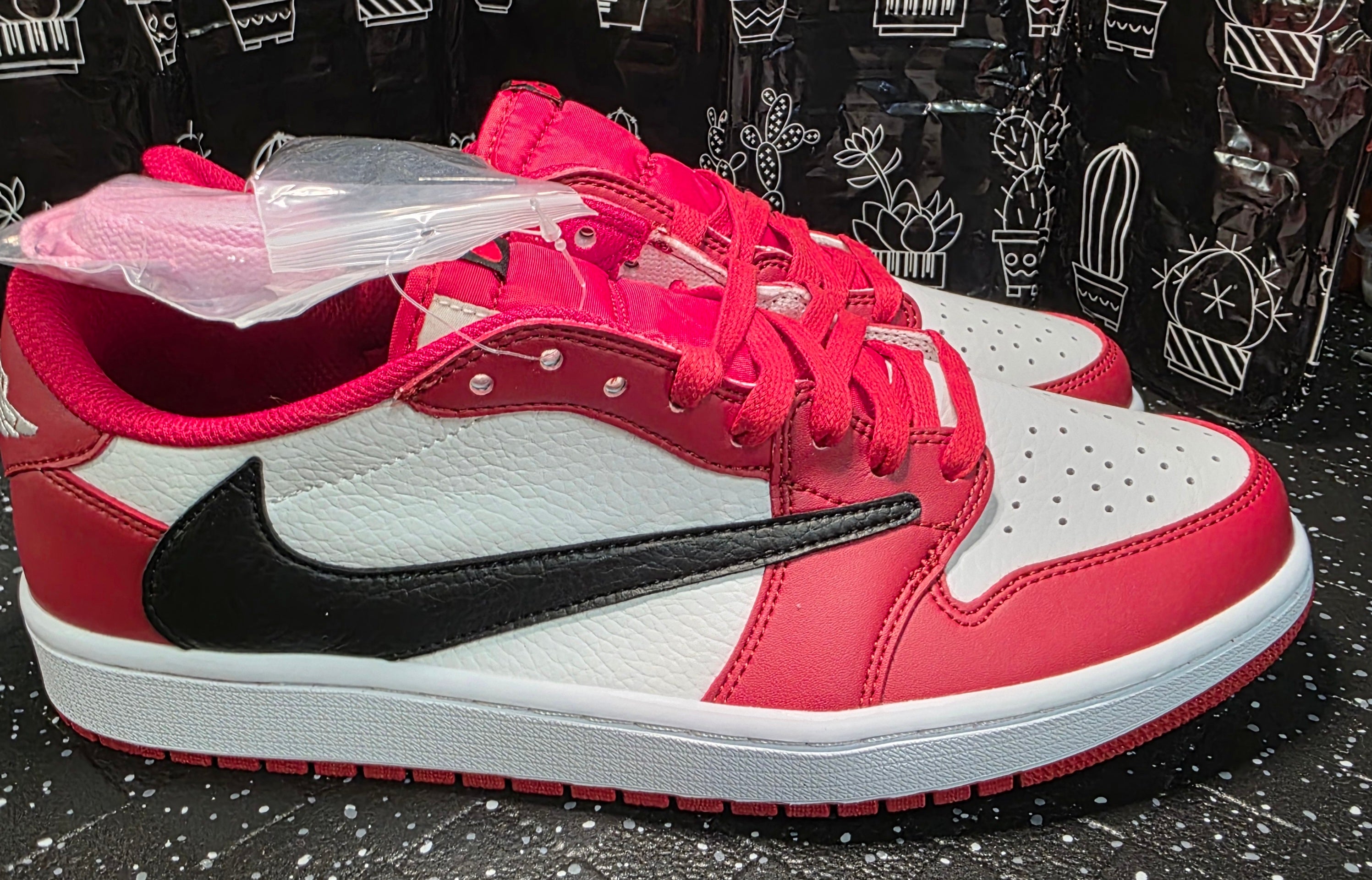 Jordan 1 Low “Travis Scott Inspired Design – Chicago.”  Fantasy Colorway —  US 11 &12 — New