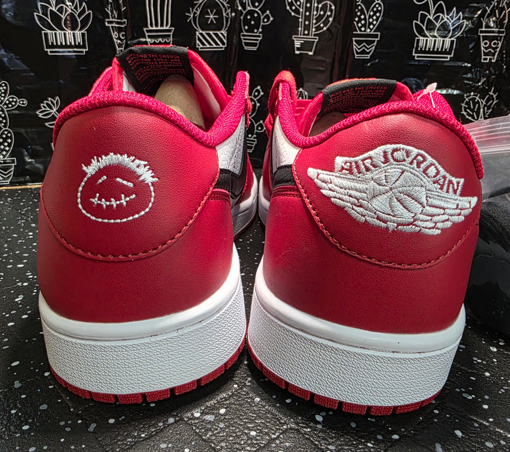 Jordan 1 Low “Travis Scott Inspired Design – Chicago.”  Fantasy Colorway —  US 11 &12 — New