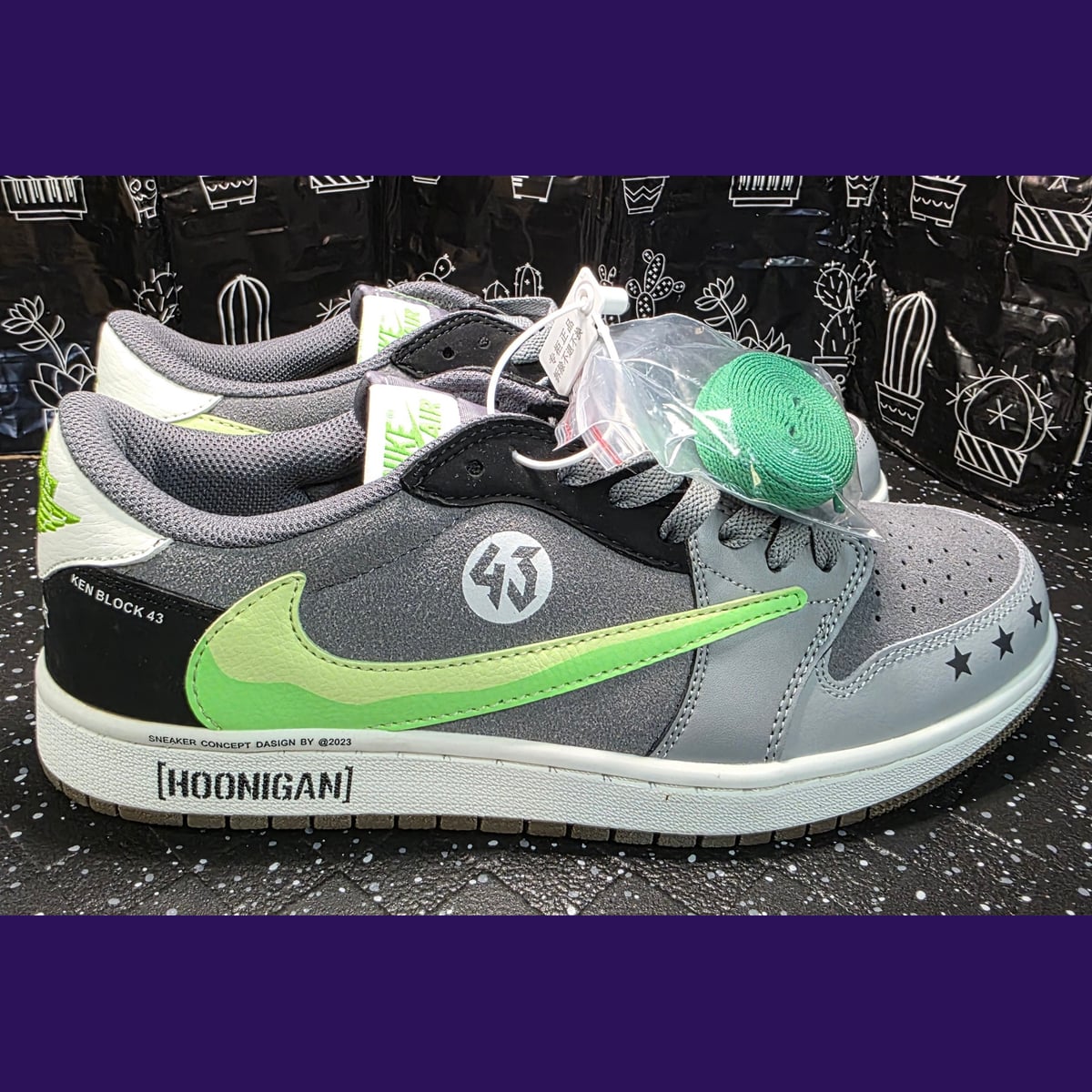 Jordan 1 Low Design-Inspired Travis Scott x Monster Energy x Ken