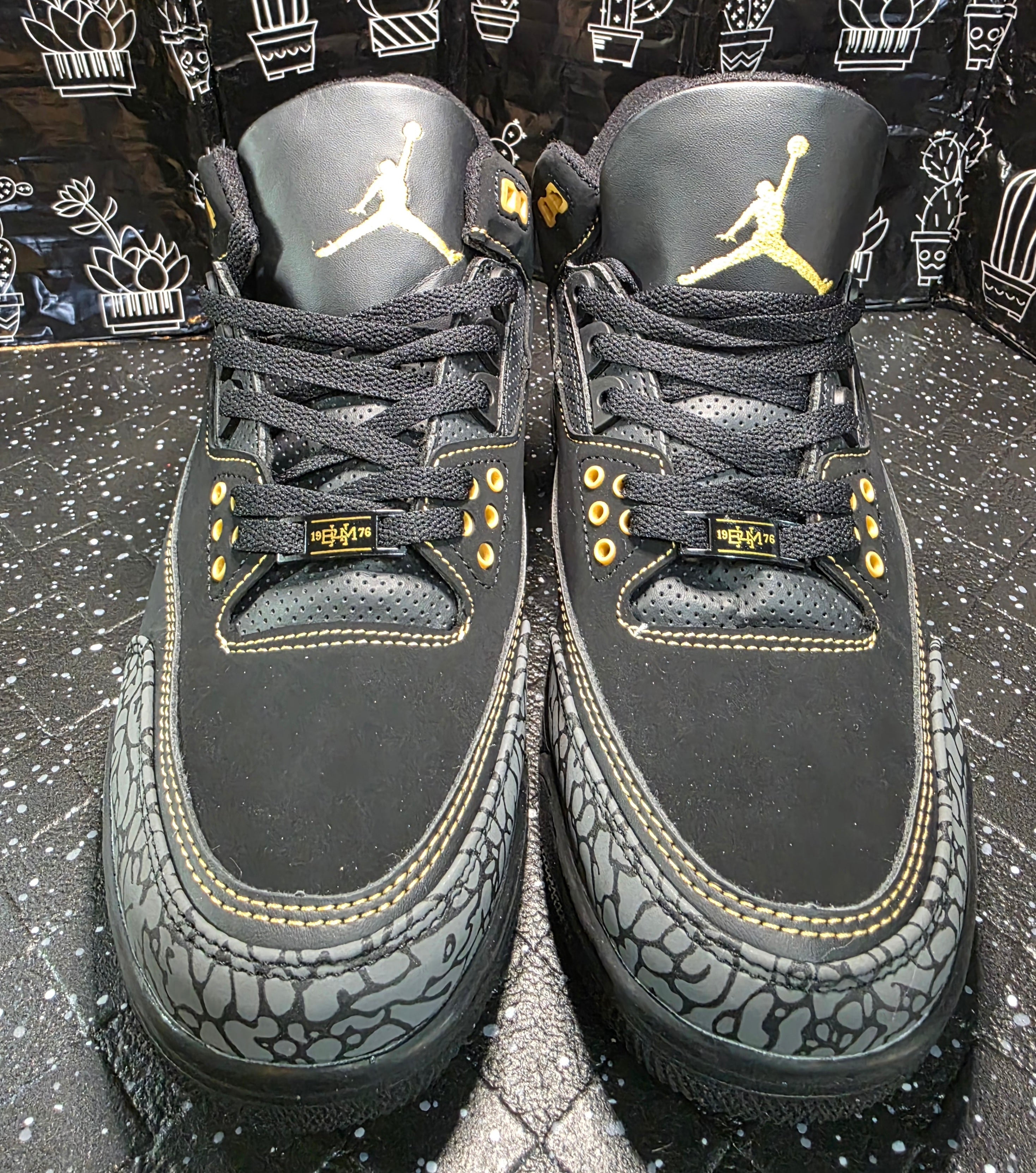 Jordan 3 “BHM” — Design Inspired — US 10