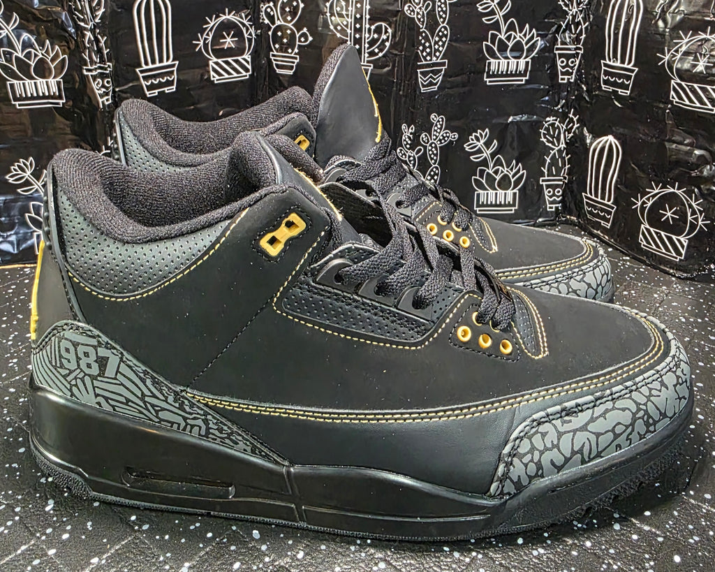 Jordan 3 “BHM” — Design Inspired — US 10