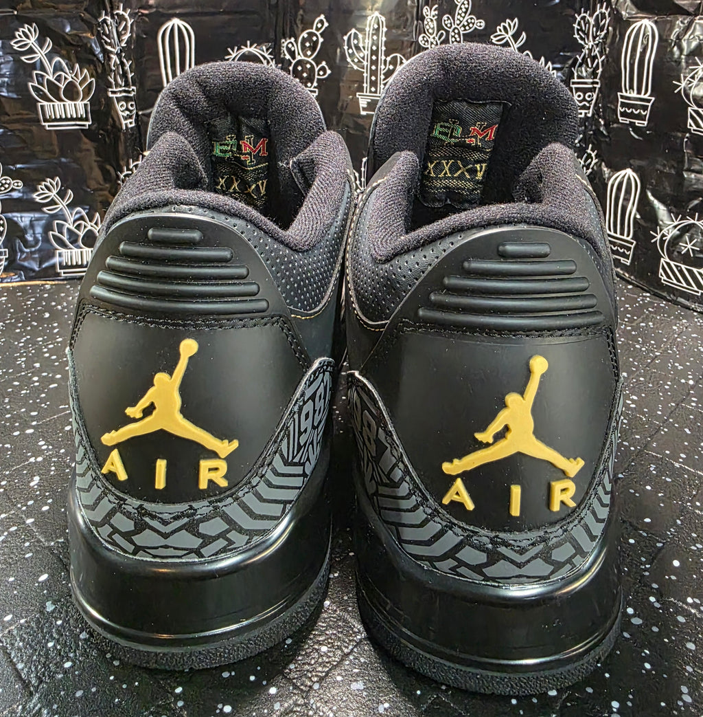 Jordan 3 “BHM” — Design Inspired — US 10