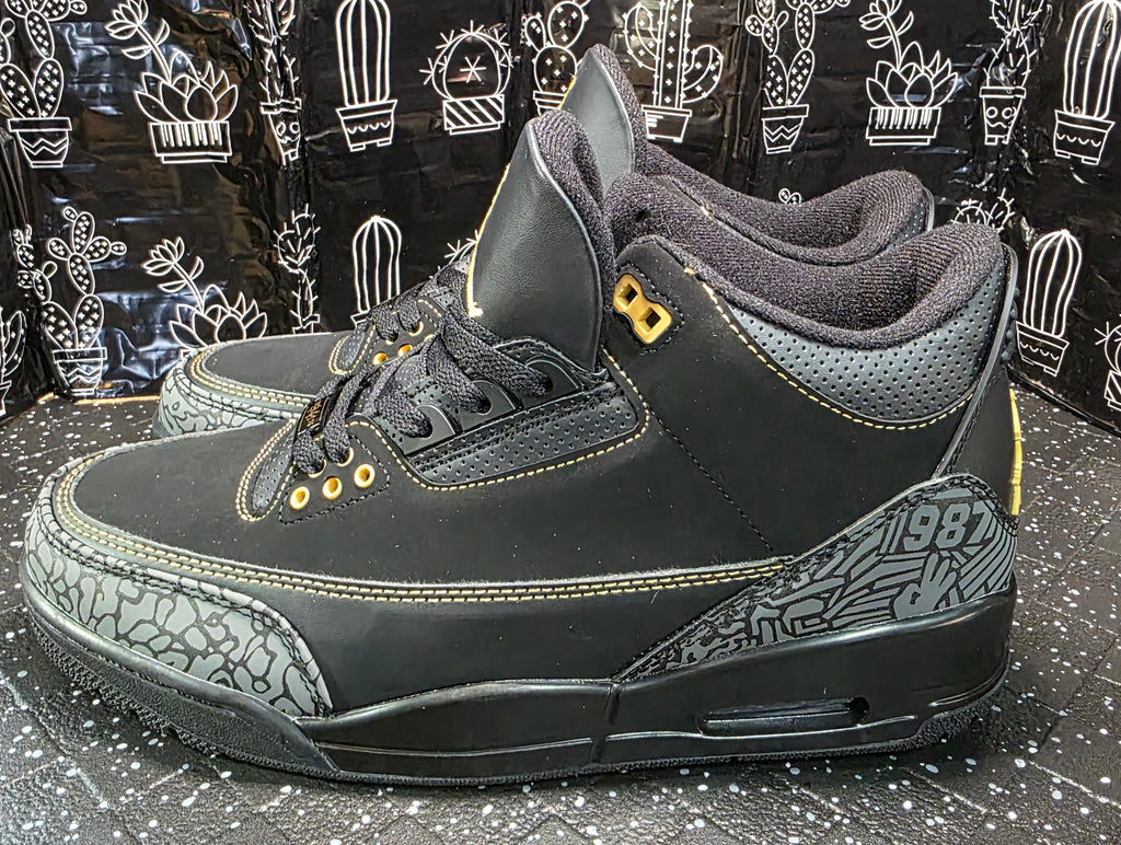 Jordan 3 “BHM” — Design Inspired — US 10