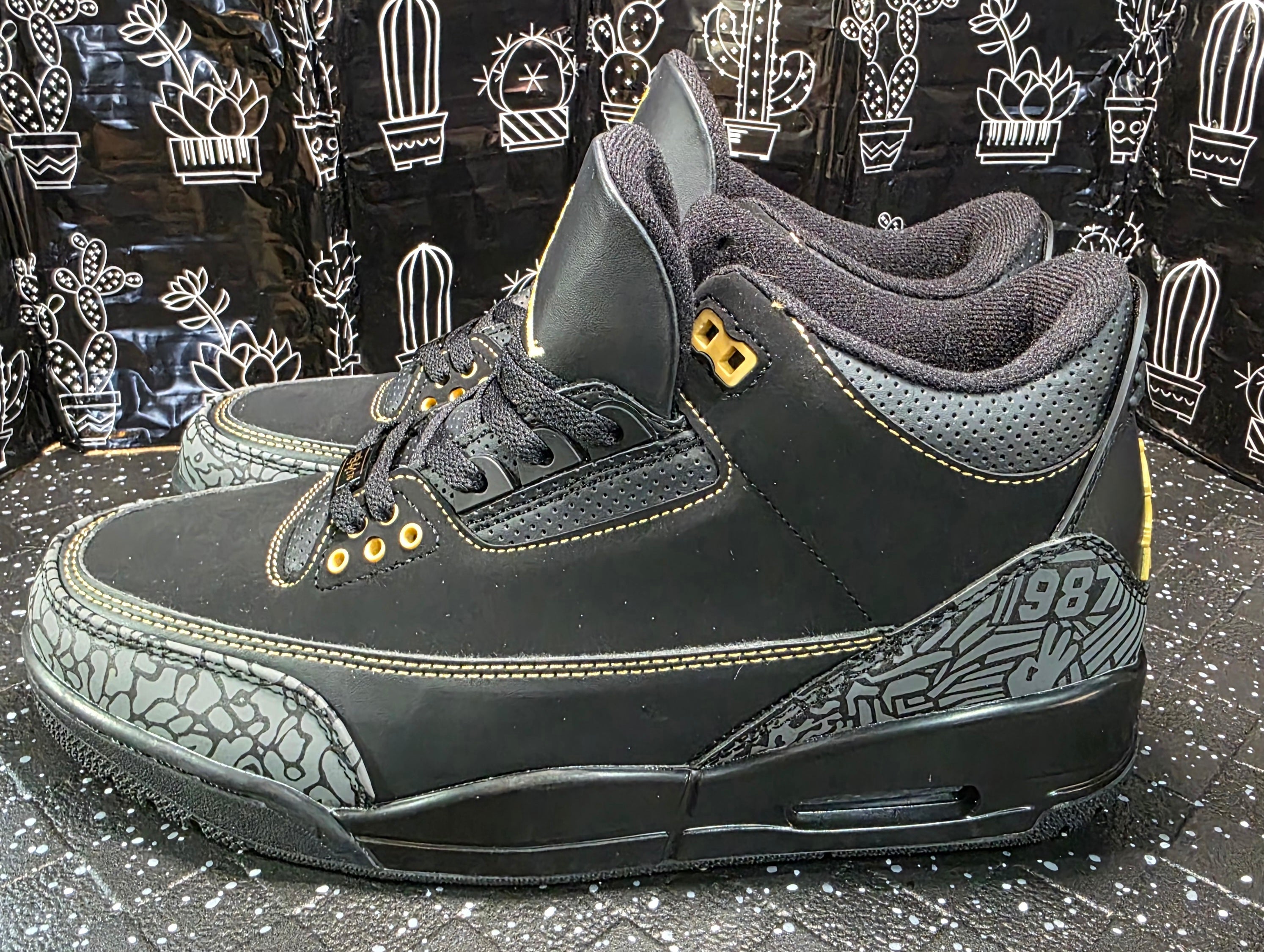 Jordan 3 “BHM” — Design Inspired — US 10