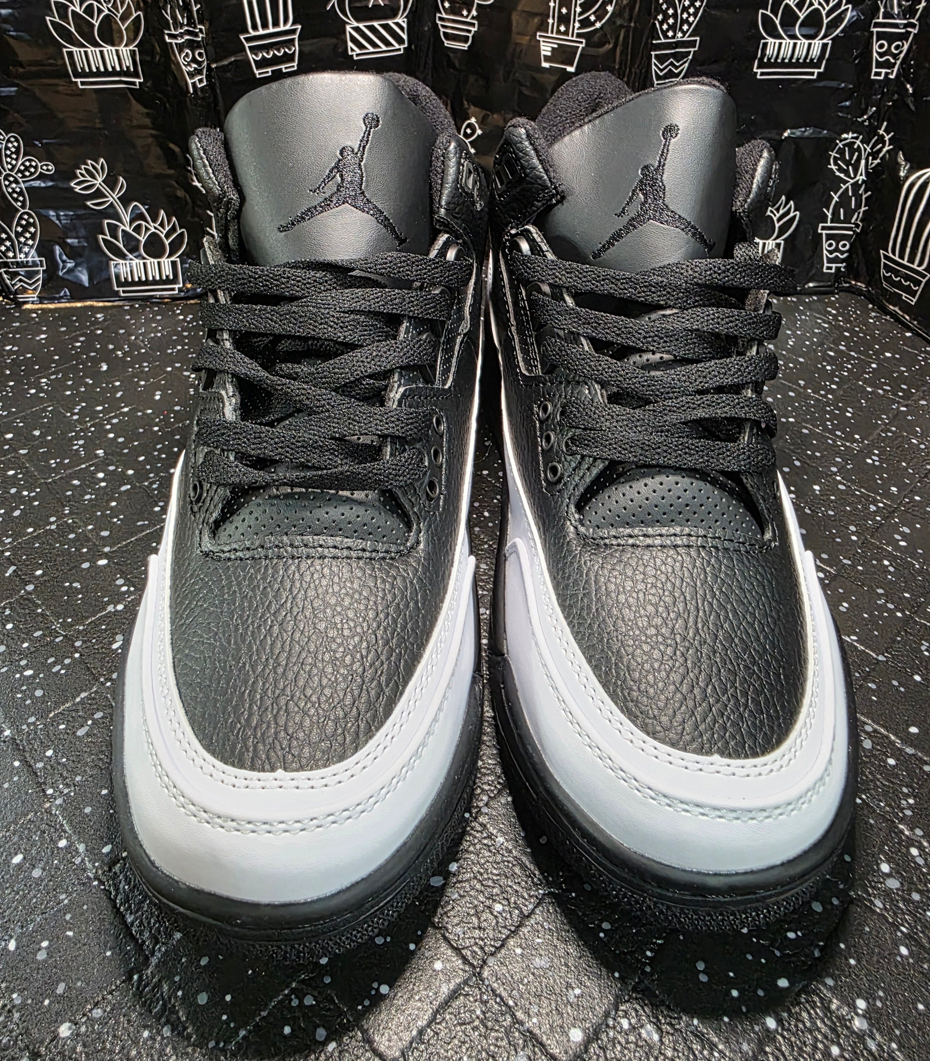 Jordan 3 “Alternate Fragments” — Design Inspired — US 9.5