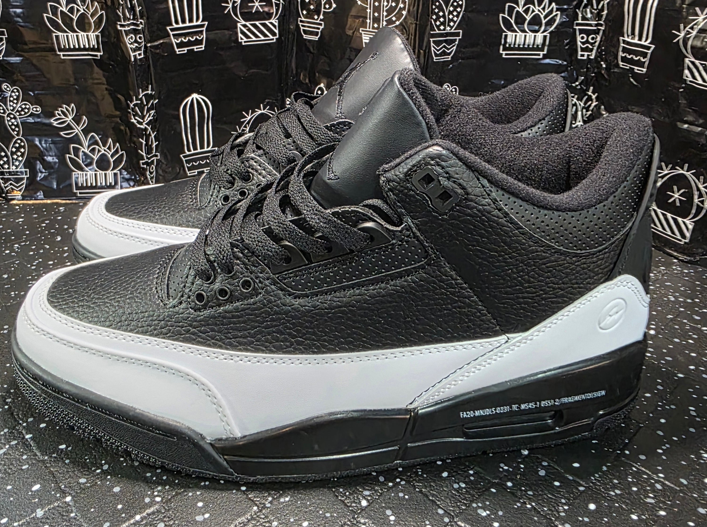 Jordan 3 “Alternate Fragments” — Design Inspired — US 9.5