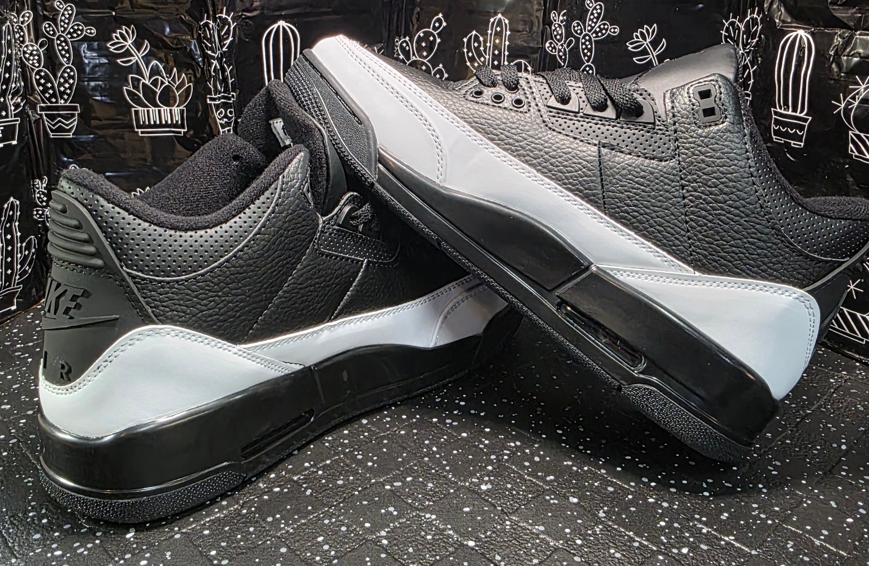 Jordan 3 “Alternate Fragments” — Design Inspired — US 9.5