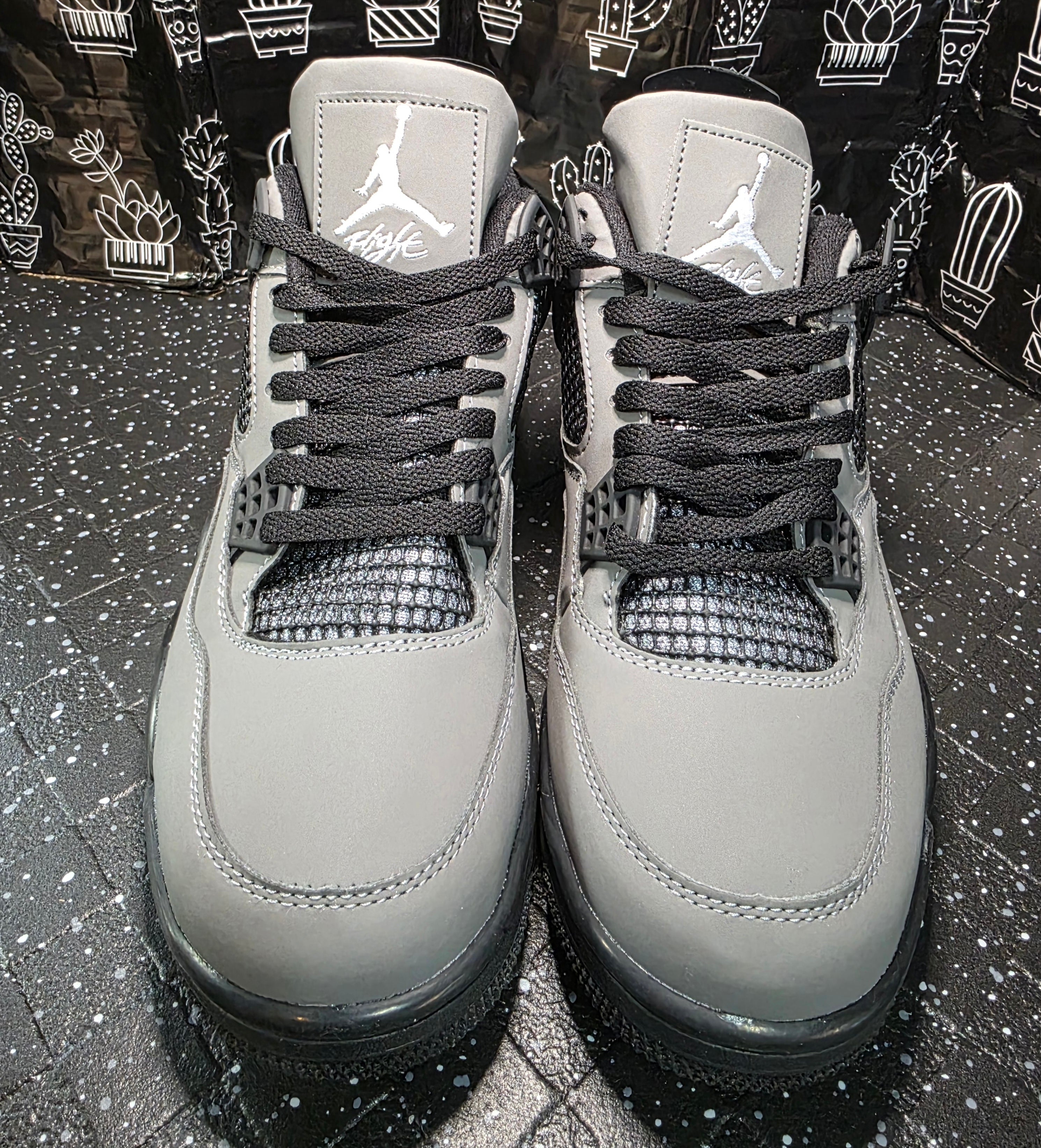 Jordan 4 “Travis Scott – Stone” — Design Inspired — US 11