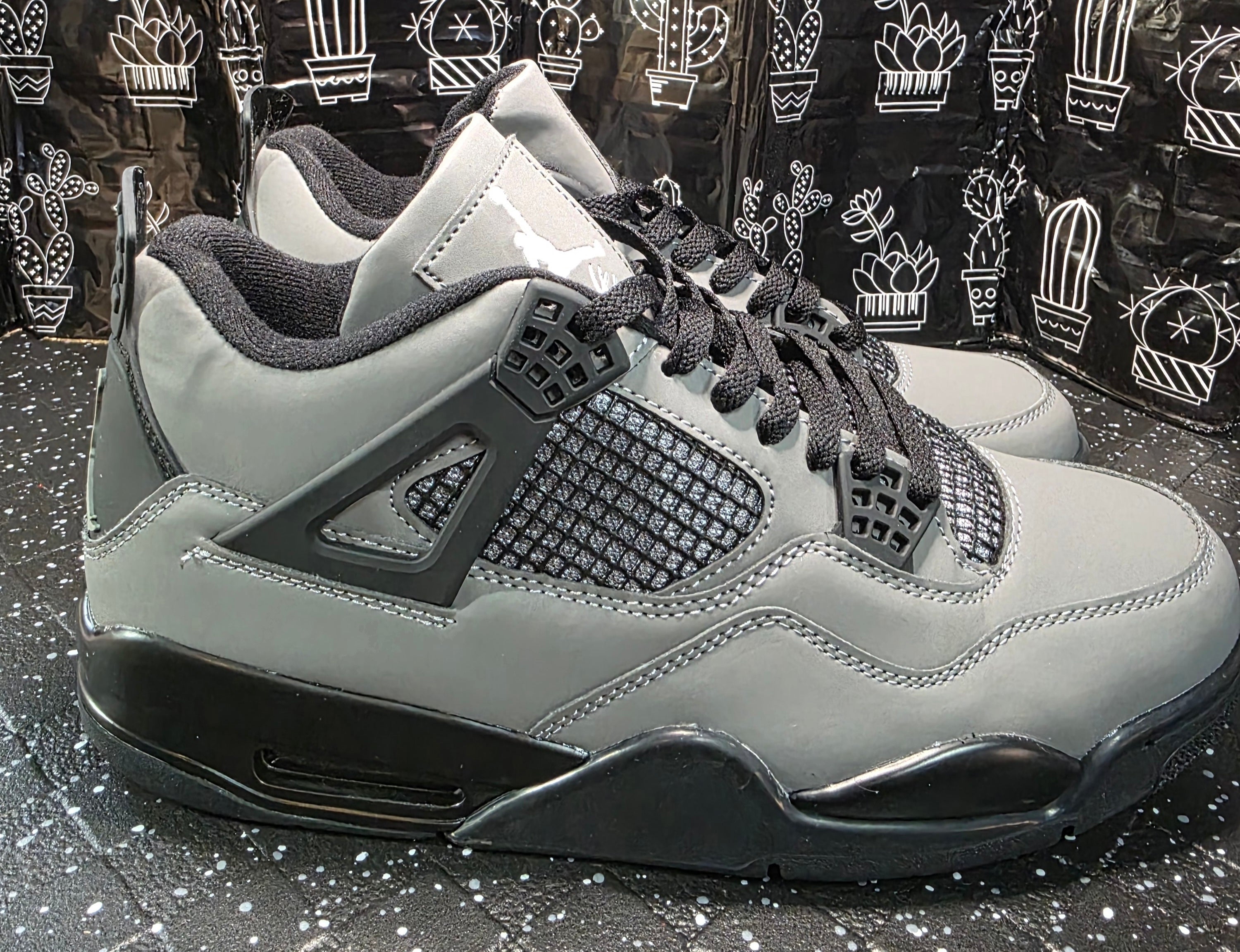 Jordan 4 “Travis Scott – Stone” — Design Inspired — US 11