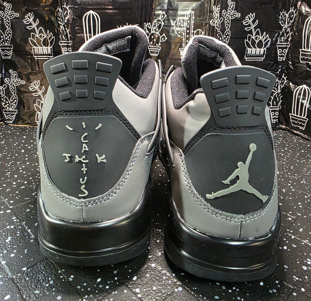Jordan 4 “Travis Scott – Stone” — Design Inspired — US 11