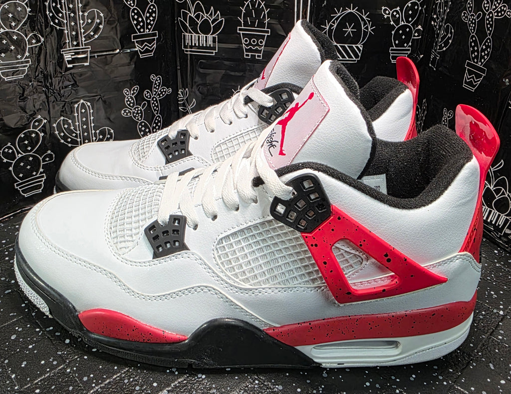 ordan 4 “Red Cements” — Design Inspired — US 11