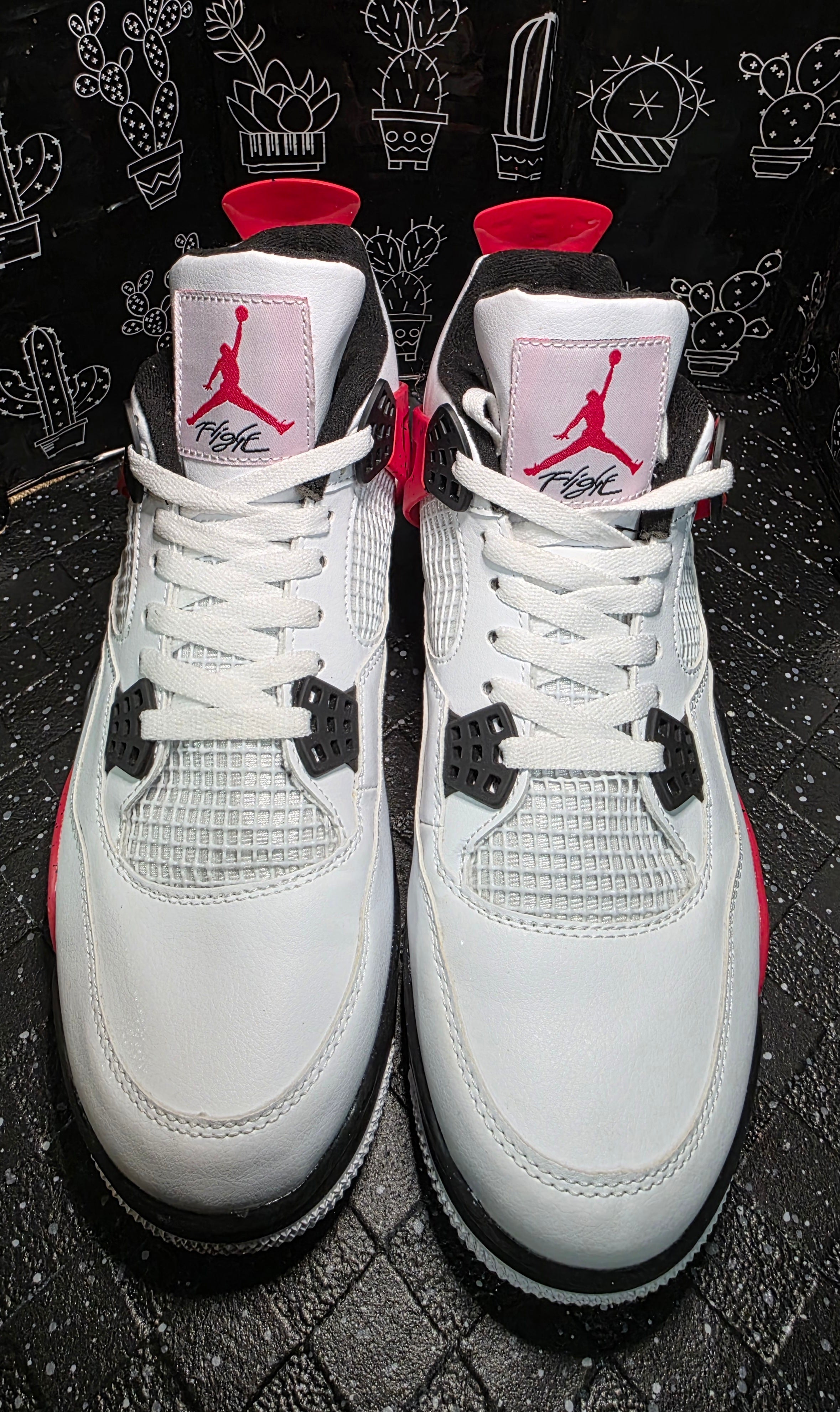 ordan 4 “Red Cements” — Design Inspired — US 11